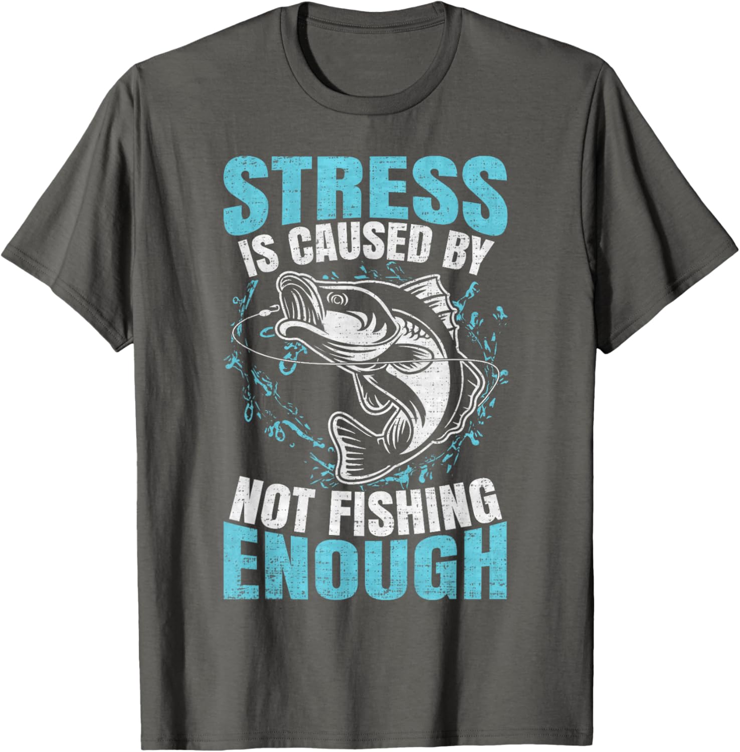Funny Bass Fly Fishing T-Shirt for Men and Women - Perfect Gift for Anglers - 15