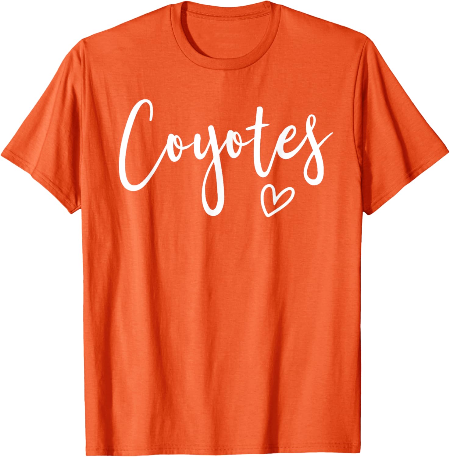Coyotes High School Mascot Women's T-Shirt Stylish Team Apparel - 6