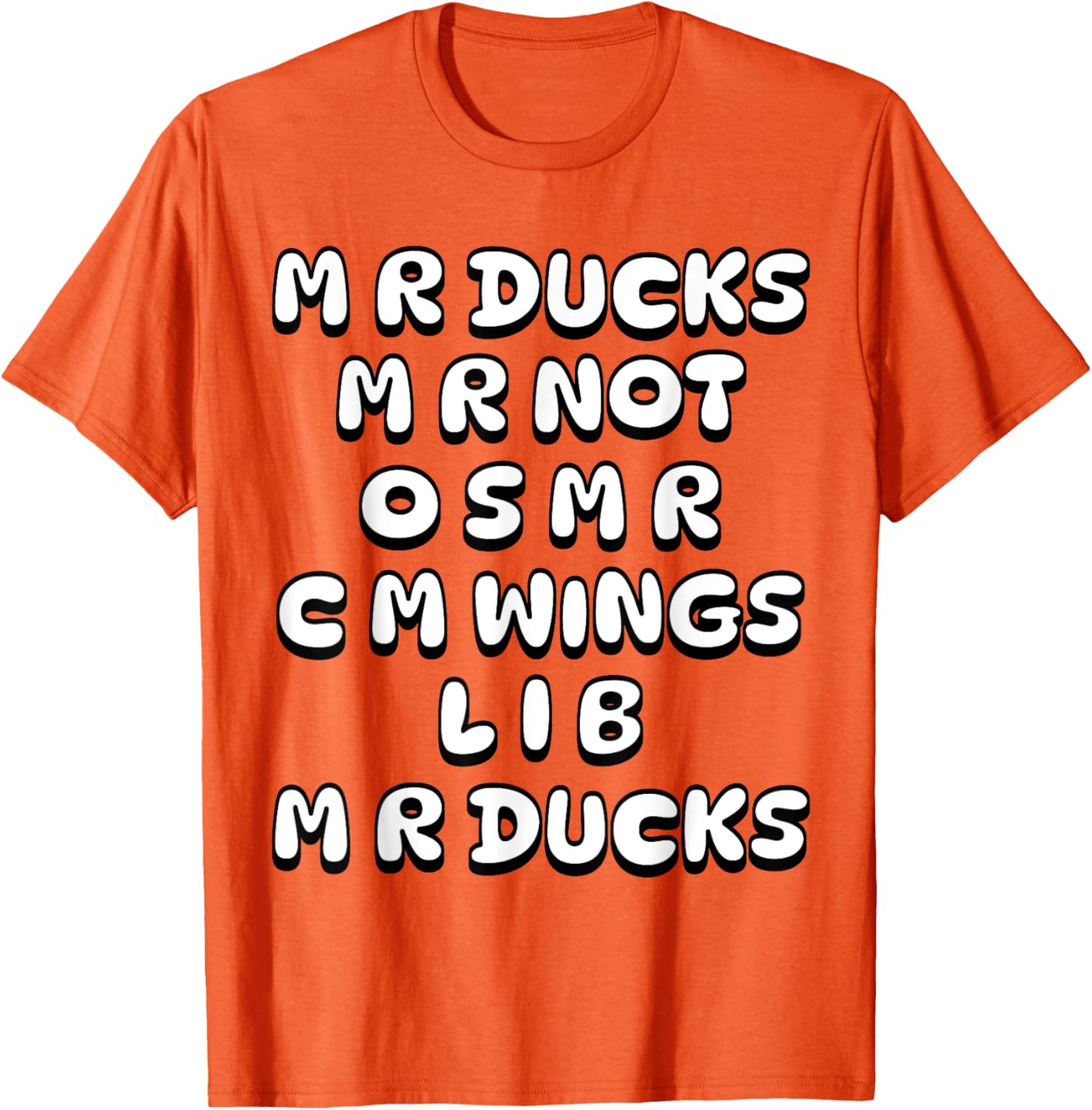 Funny M R Ducks Lover T-Shirt with Wings for Fun Casual Wear - 18