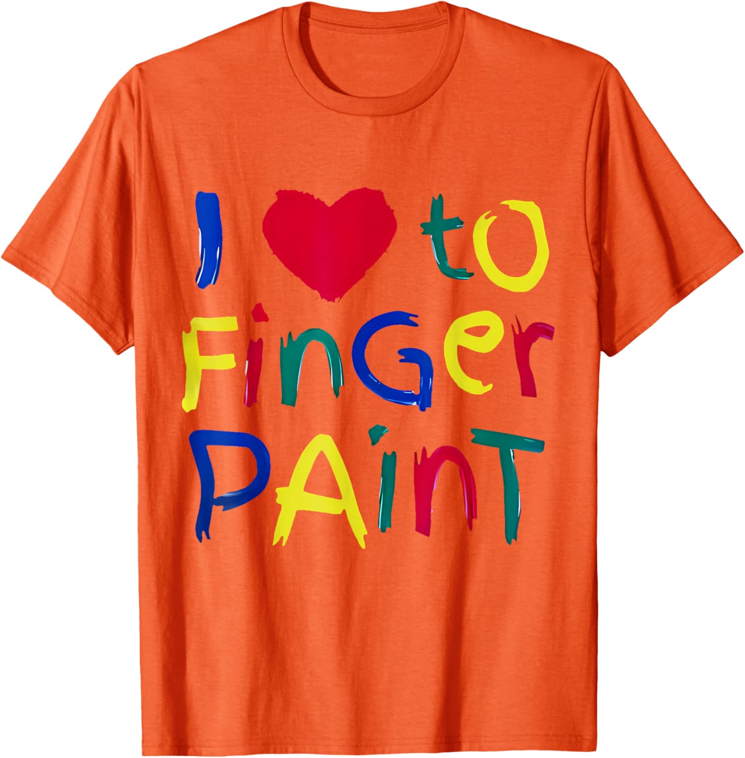 Cute Couple Finger Painting T-Shirt for Artsy Couples and Creative Fun - 19