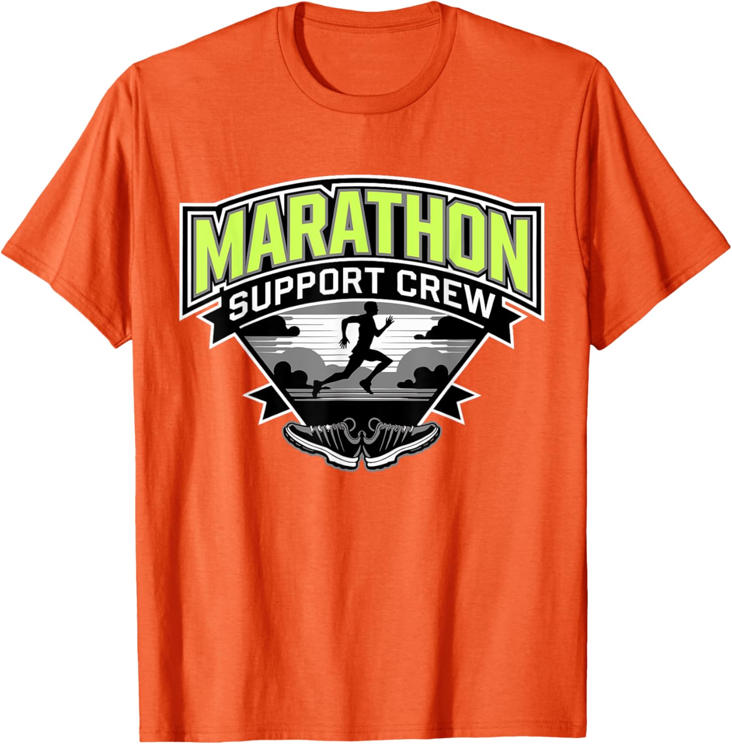 Funny Marathon Support Crew T-Shirt for Men and Women, Perfect Gift - 22