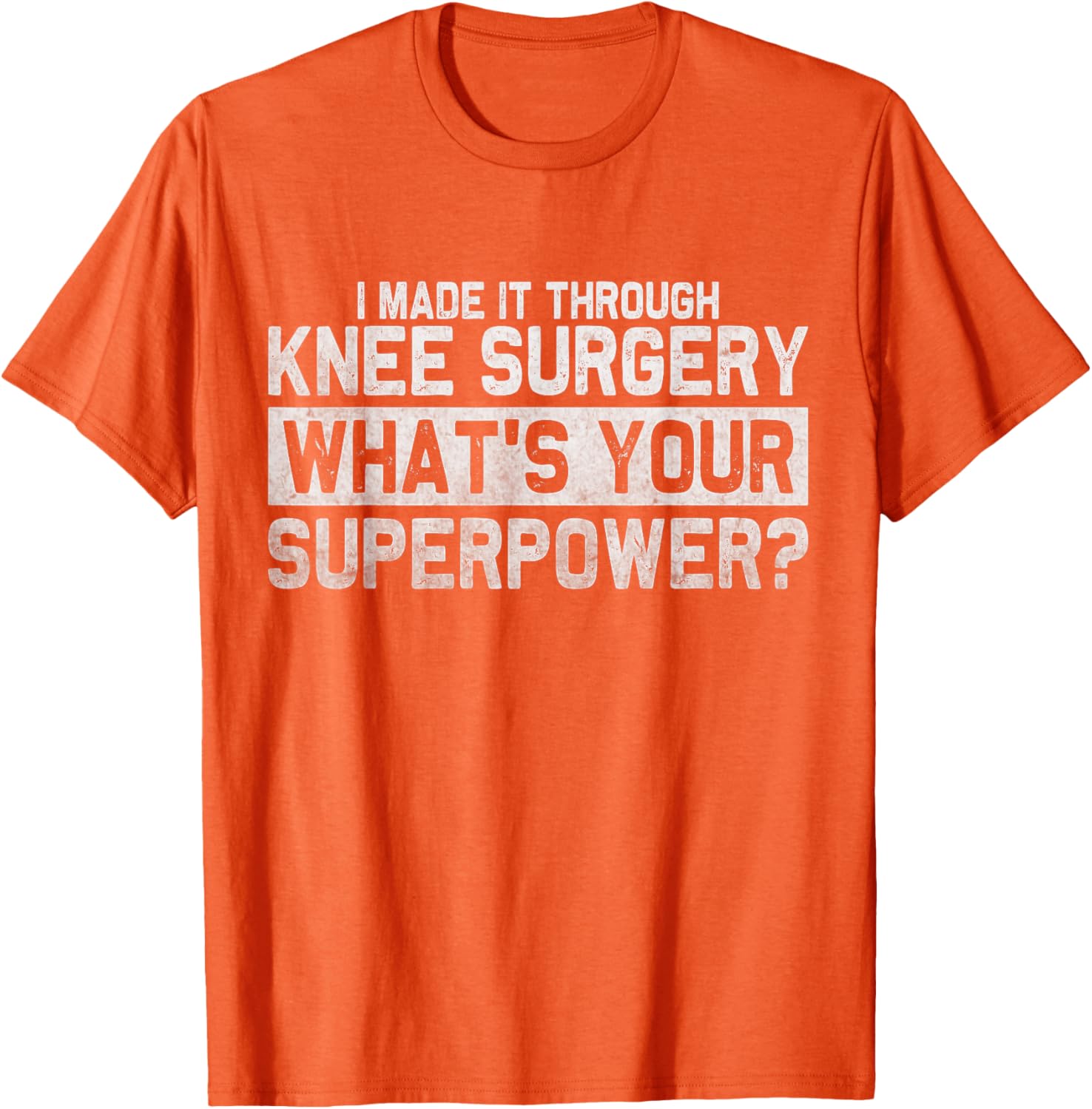 Funny Knee Replacement Recovery T-Shirt for Broken Knee Surgery Recovery - 17