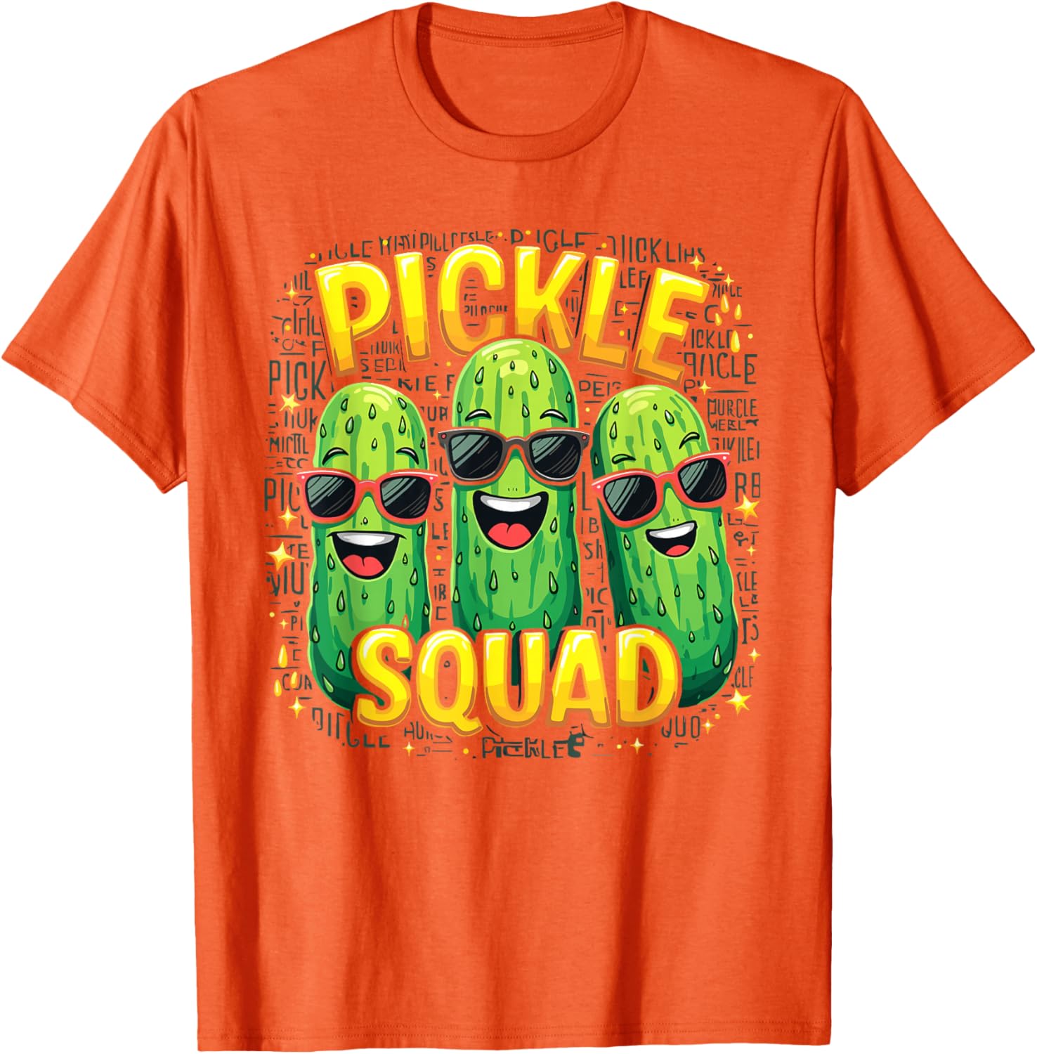 Cute Pickle Squad Shirt Fun Cucumber Jar T-Shirt for Pickle Lovers - 27