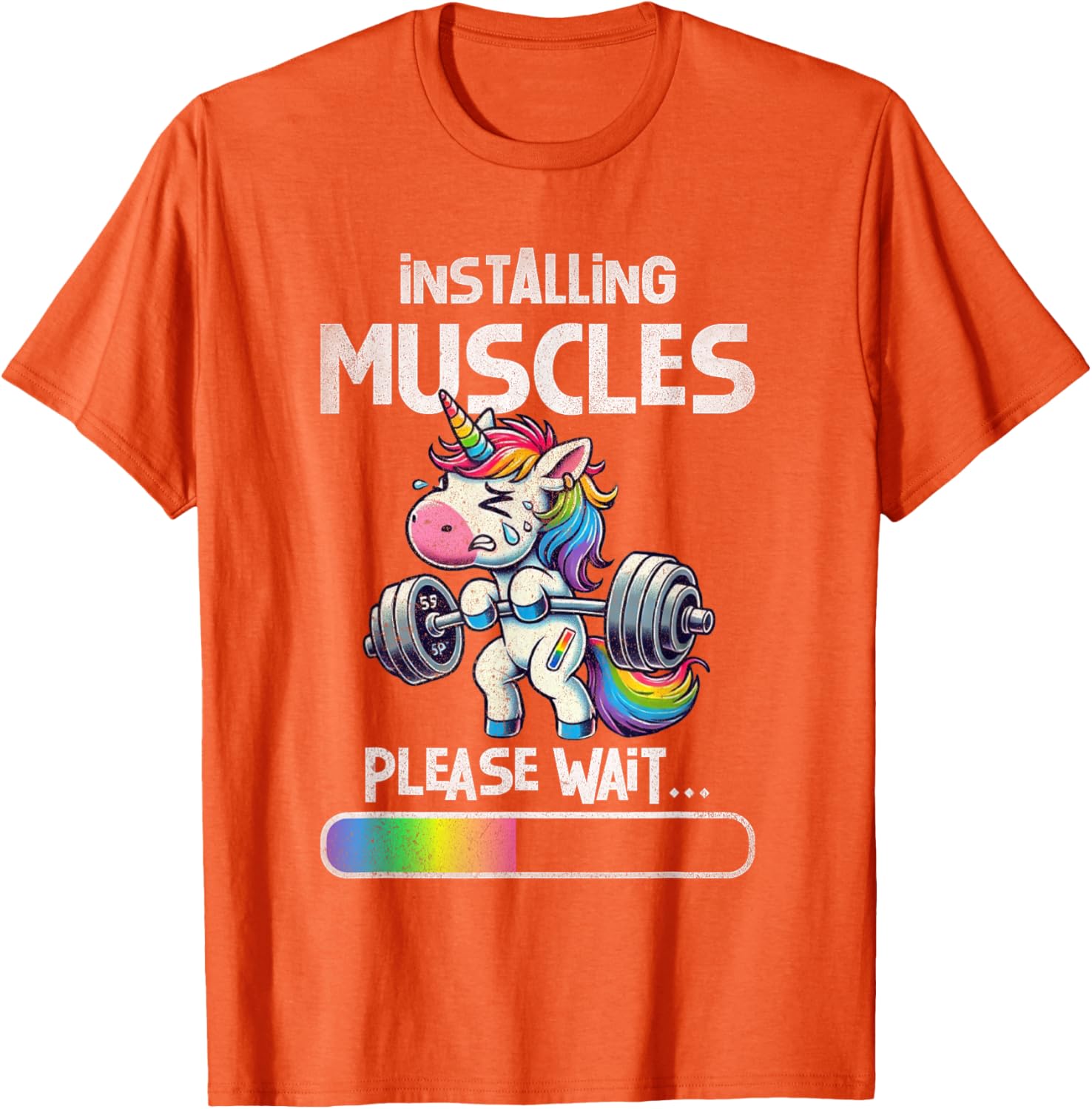 Funny Unicorn Weightlifting T-Shirt for Gym Lovers and Fitness Fans - 6
