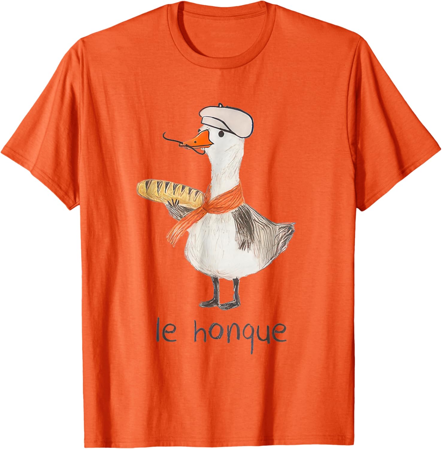Funny French Goose Shirt Le Honque Casual Tee for Stylish Comfort - 19