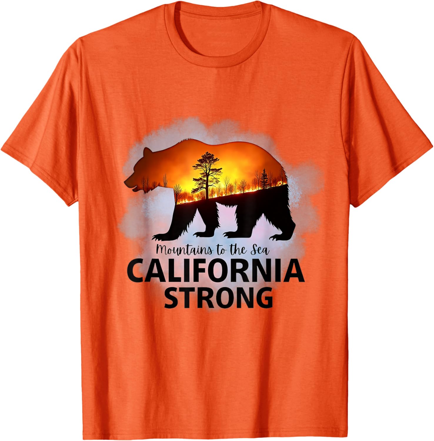 California Strong Bear T-Shirt for Nature Lovers and Adventurers - 12