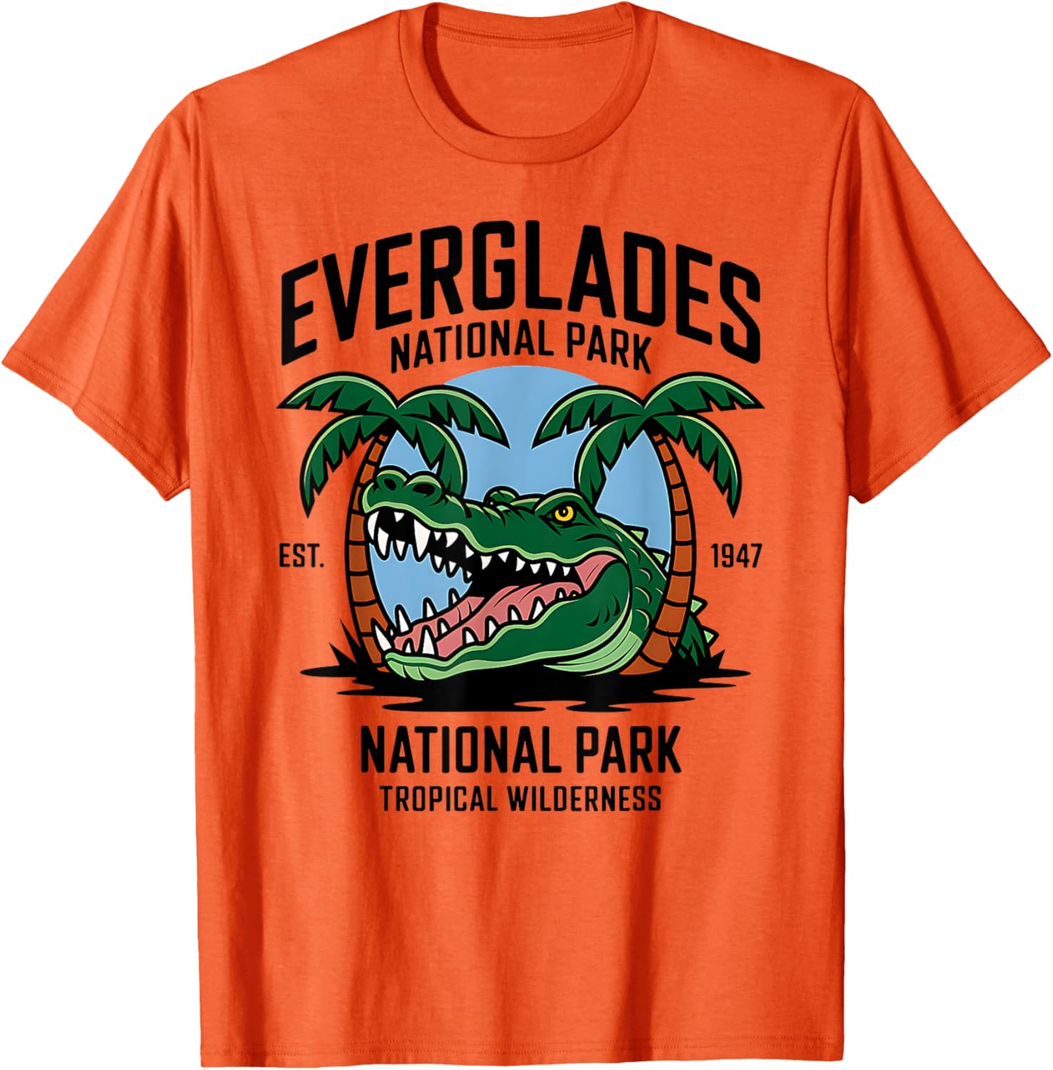 Everglades National Park Tropical Wilderness T-Shirt for Nature Lovers - 14