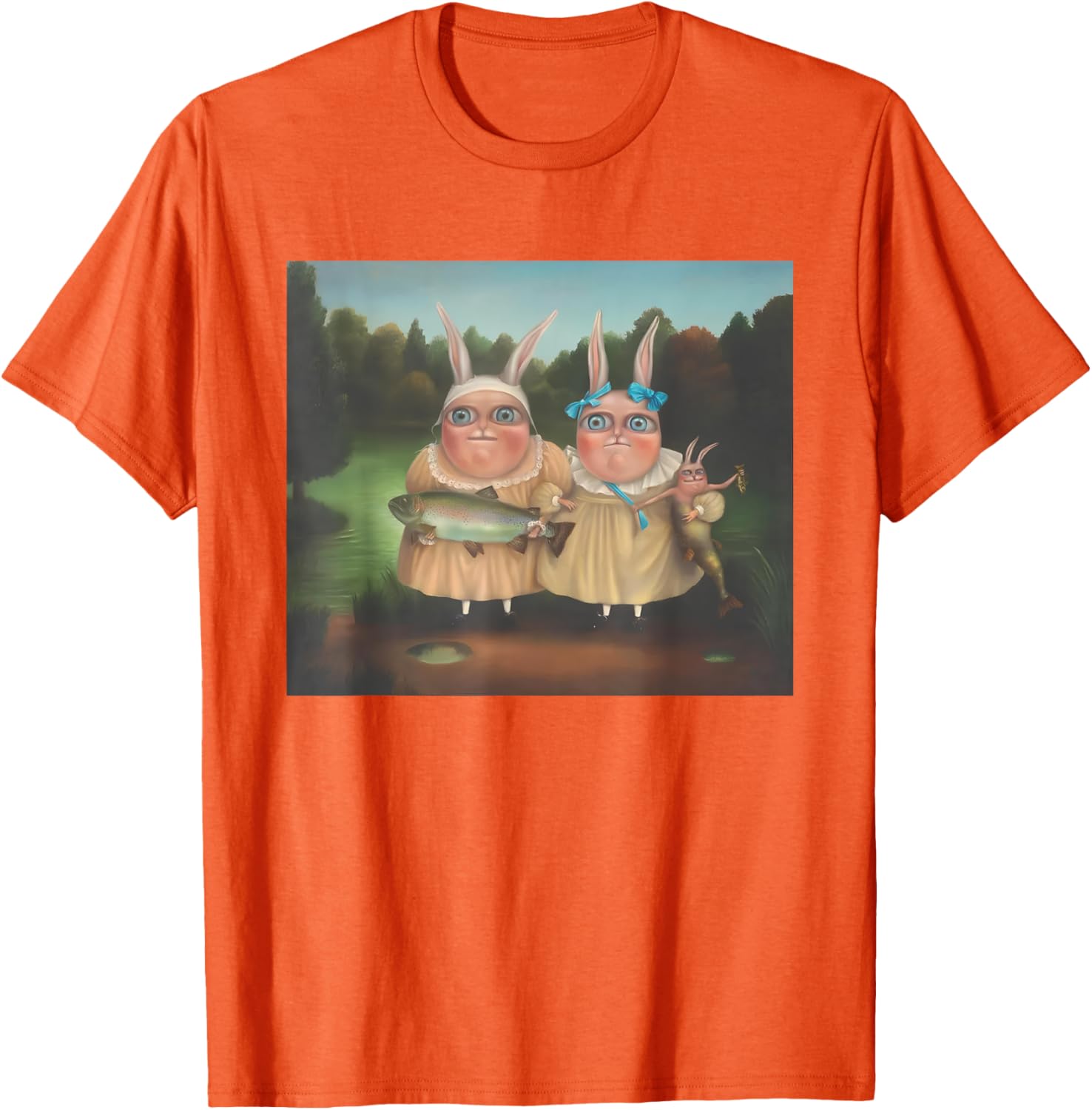 Cute Easter Bunny T-Shirt for Rabbit Lovers by Irena Aizen - 23