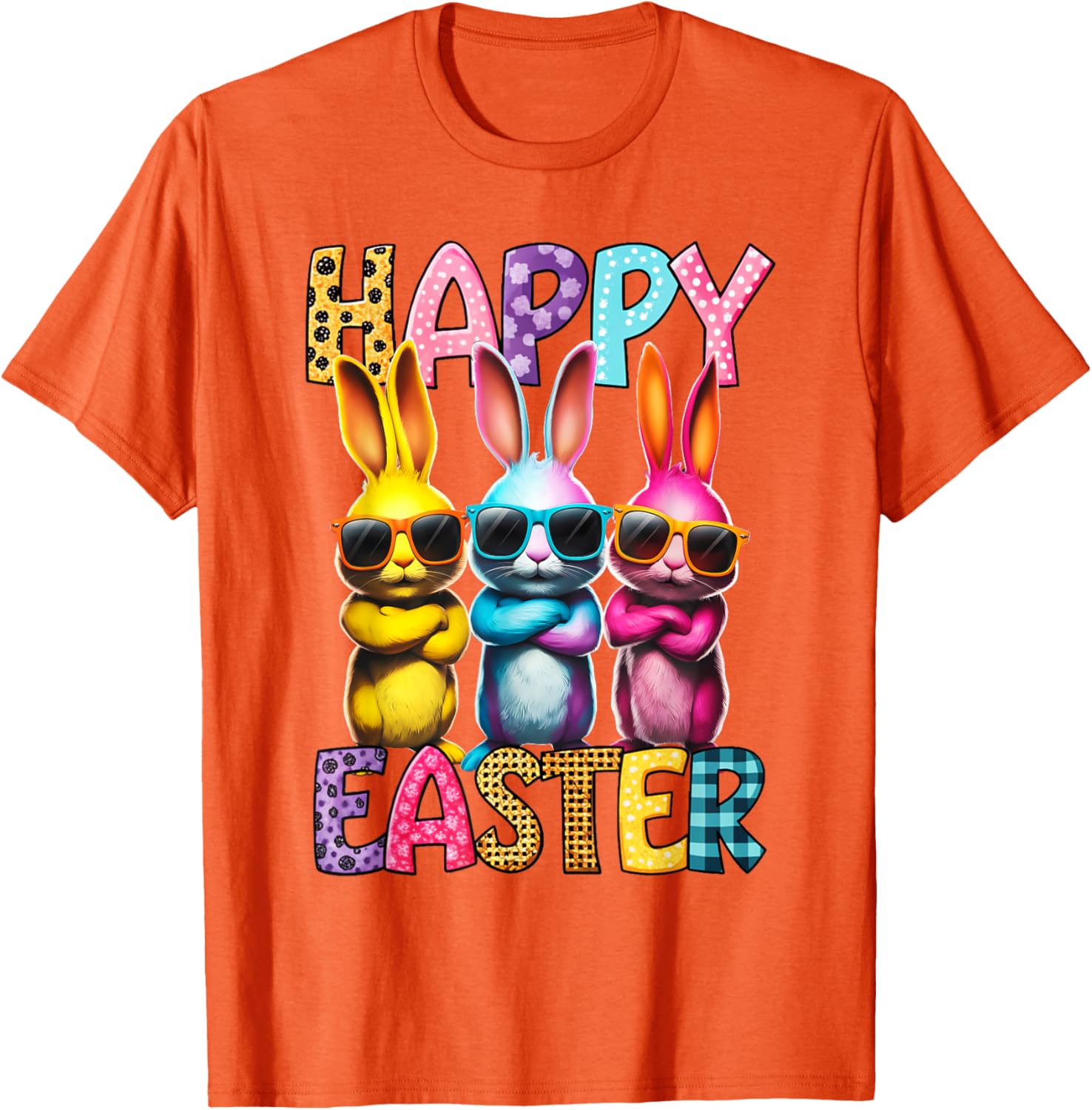 Funny Easter Bunny T-Shirt for Kids and Adults - Happy Easter Tees - 10