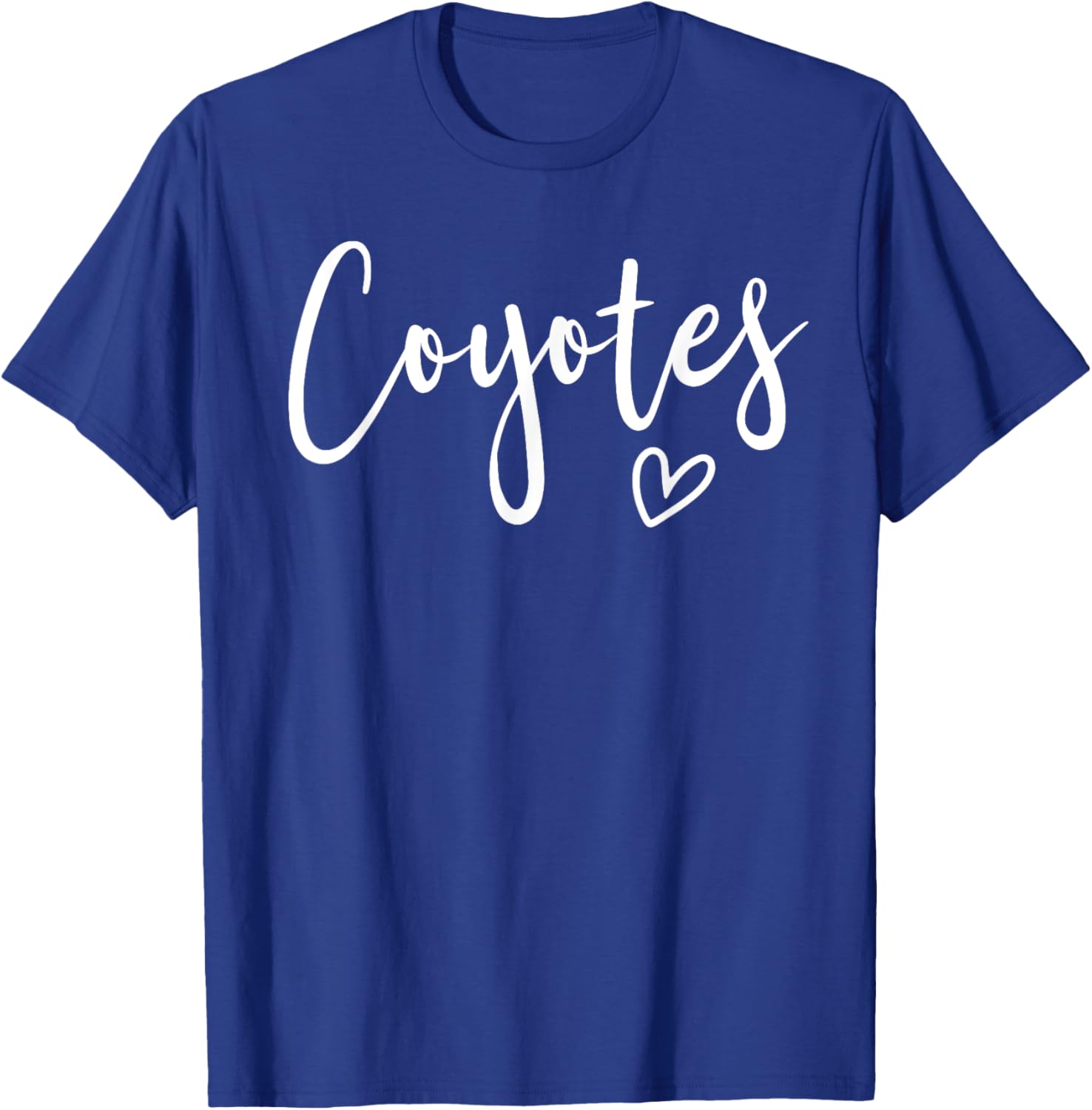 Coyotes High School Mascot Women's T-Shirt Stylish Team Apparel - 18