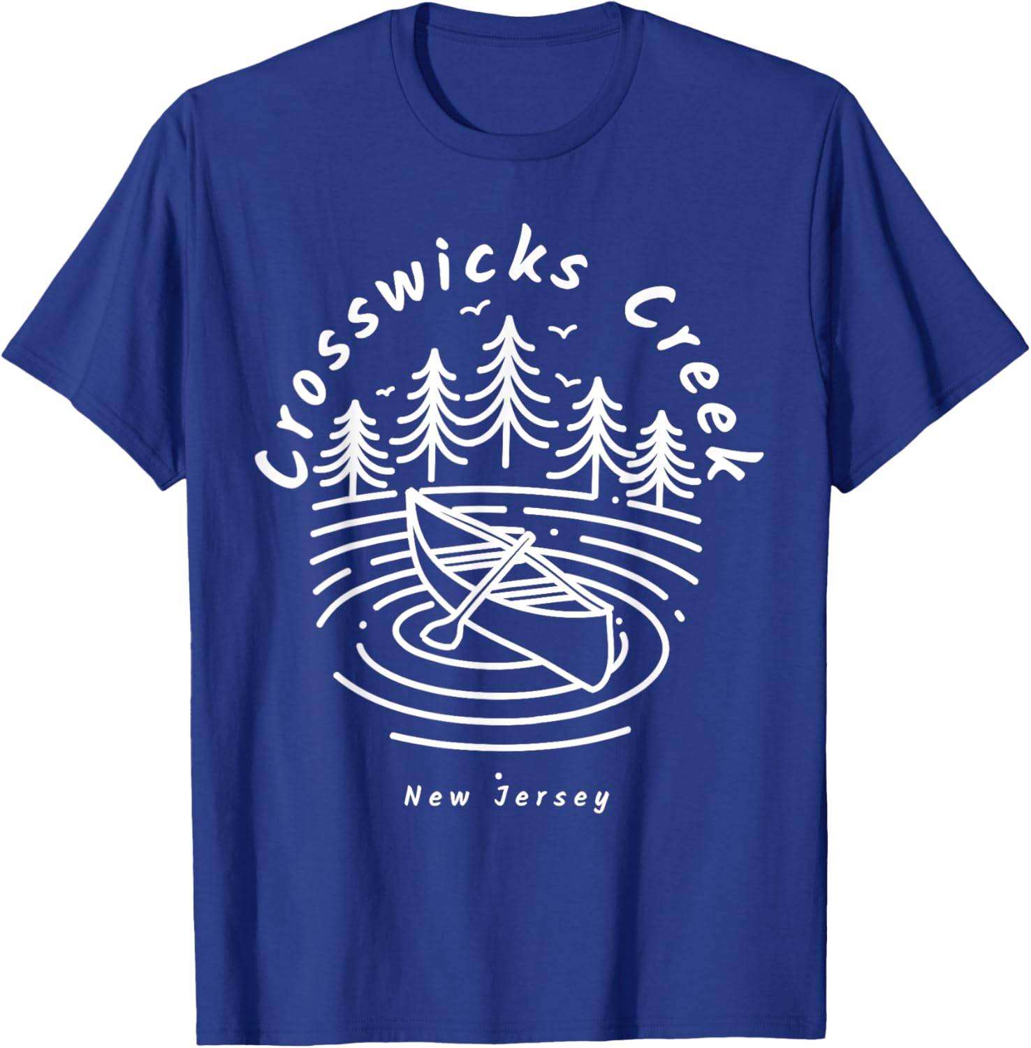 Crosswicks Creek New Jersey T-Shirt Perfect for Locals and Visitors - 15