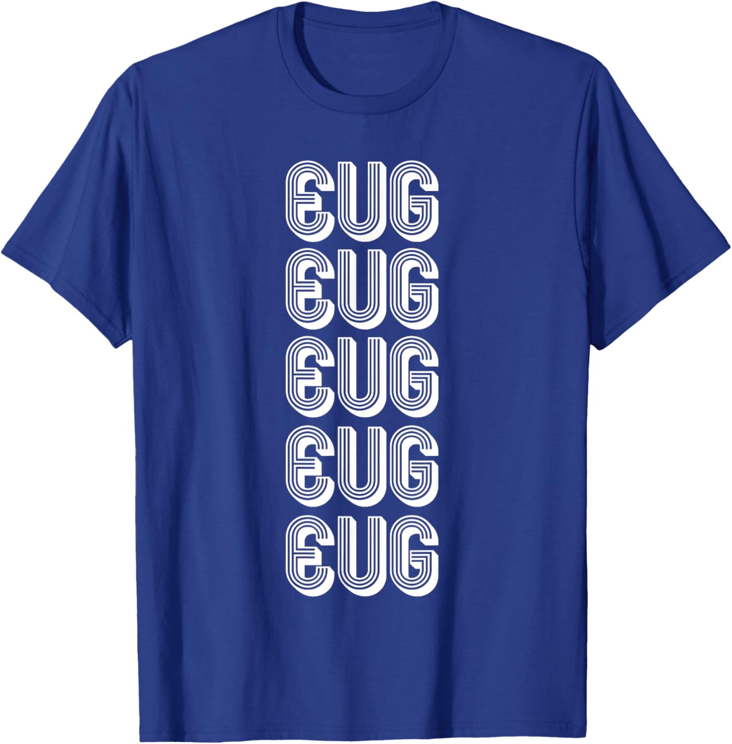 EUG Eugene Airport Travel T-Shirt for Comfortable Travel Style - 7