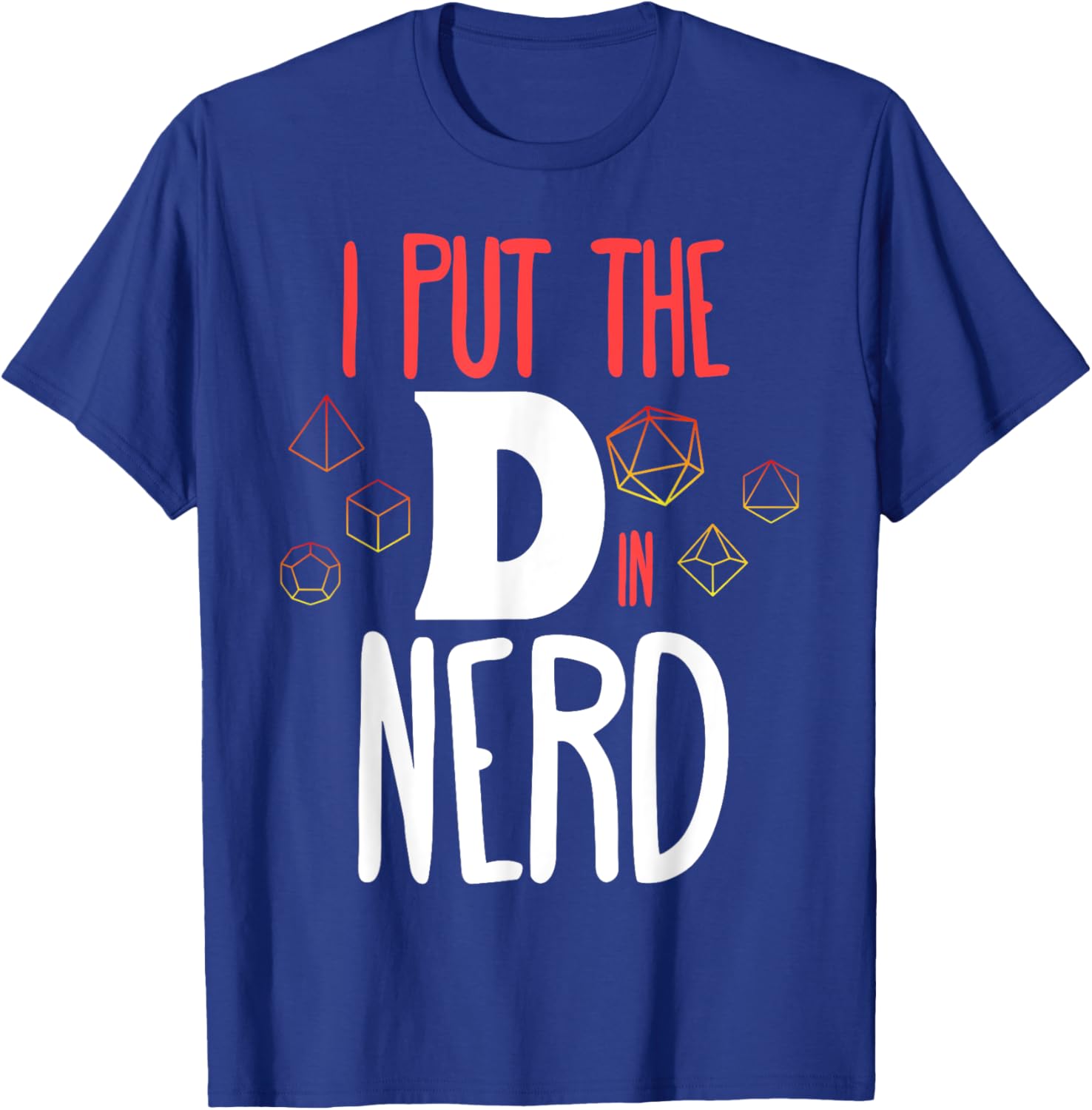 Fun I Put The D In Nerdd Matching Couple Role Playing T-Shirt - 4