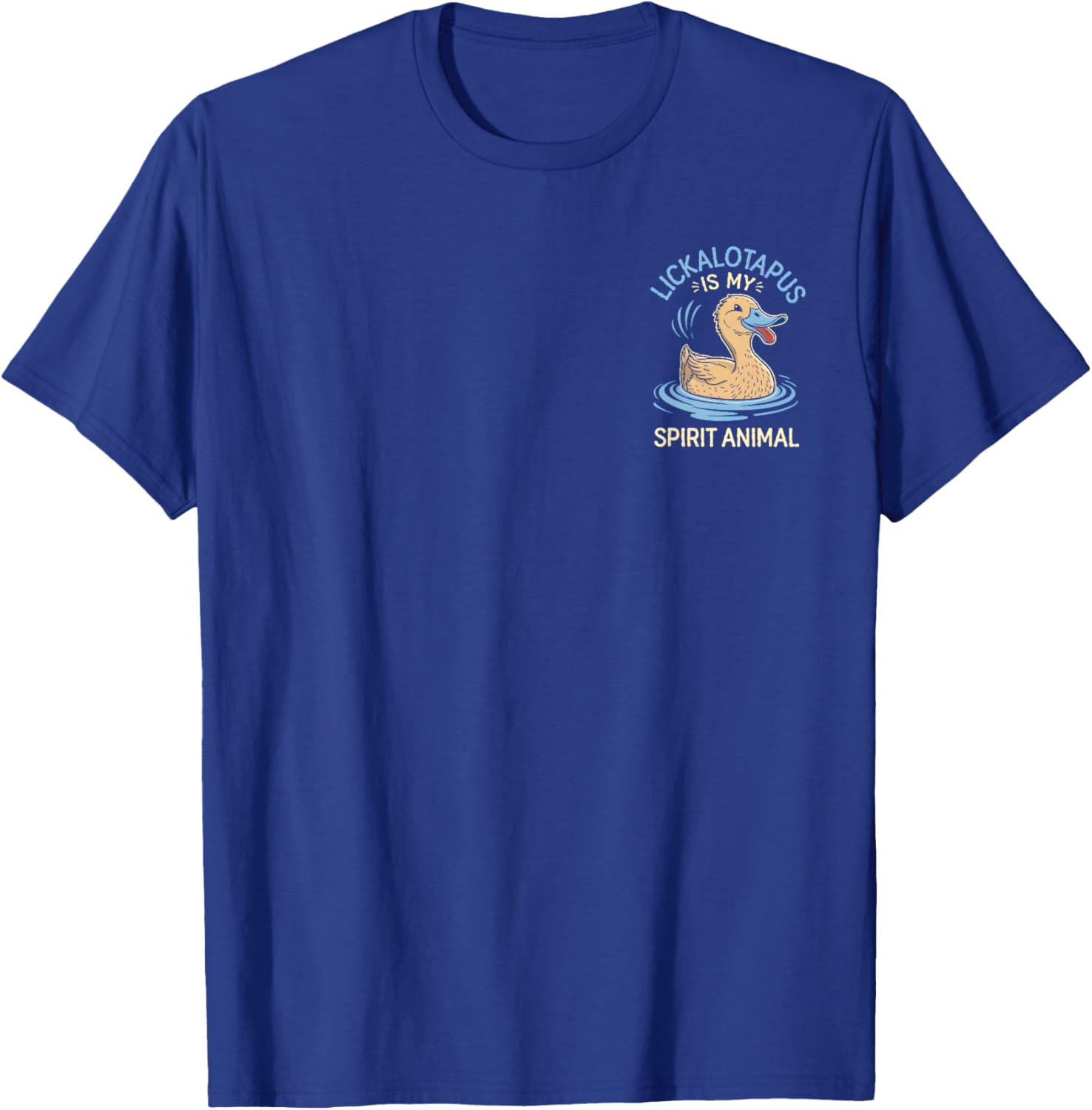 Funny Lickalotapus Spirit Animal T-Shirt for Meme Lovers and Friends - 2