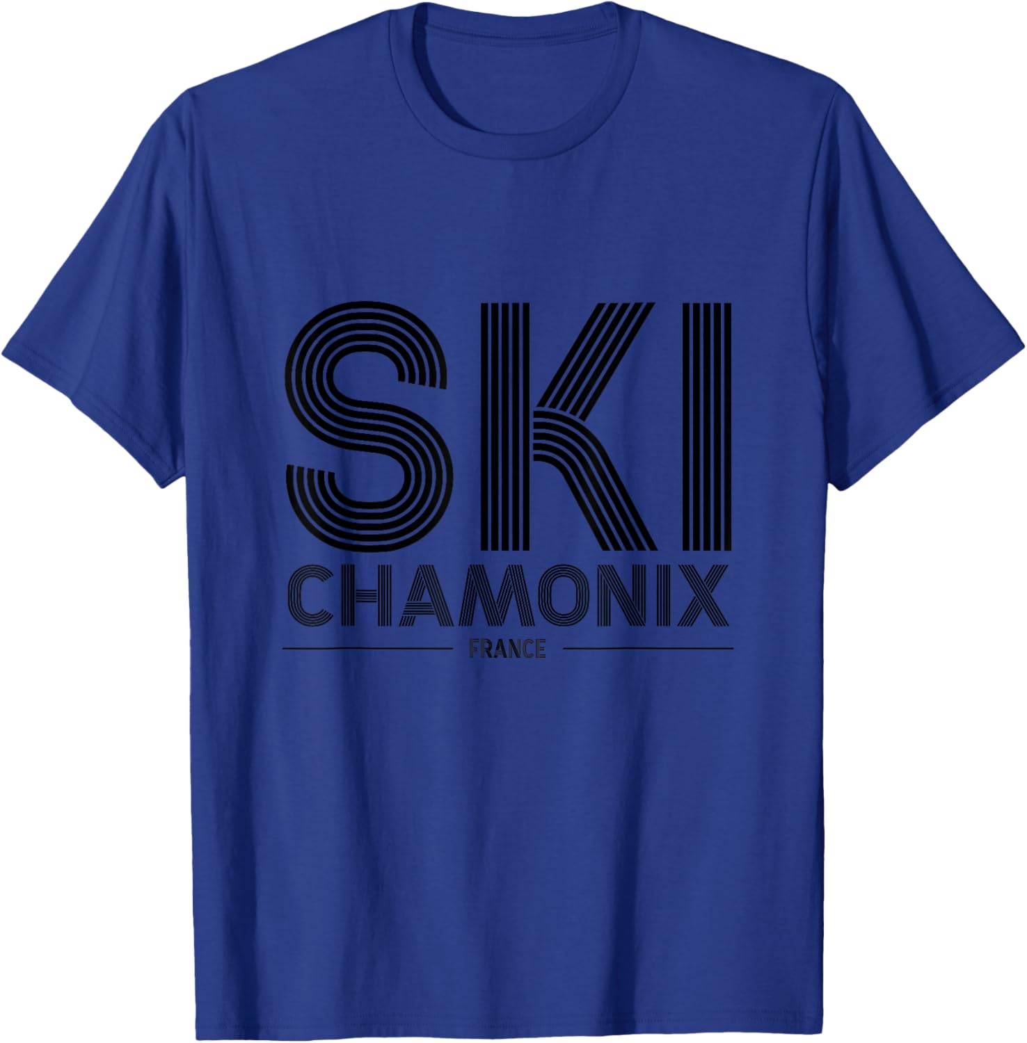 Chamonix Ski Resort T-Shirt for Ski Lovers in the French Alps - 17