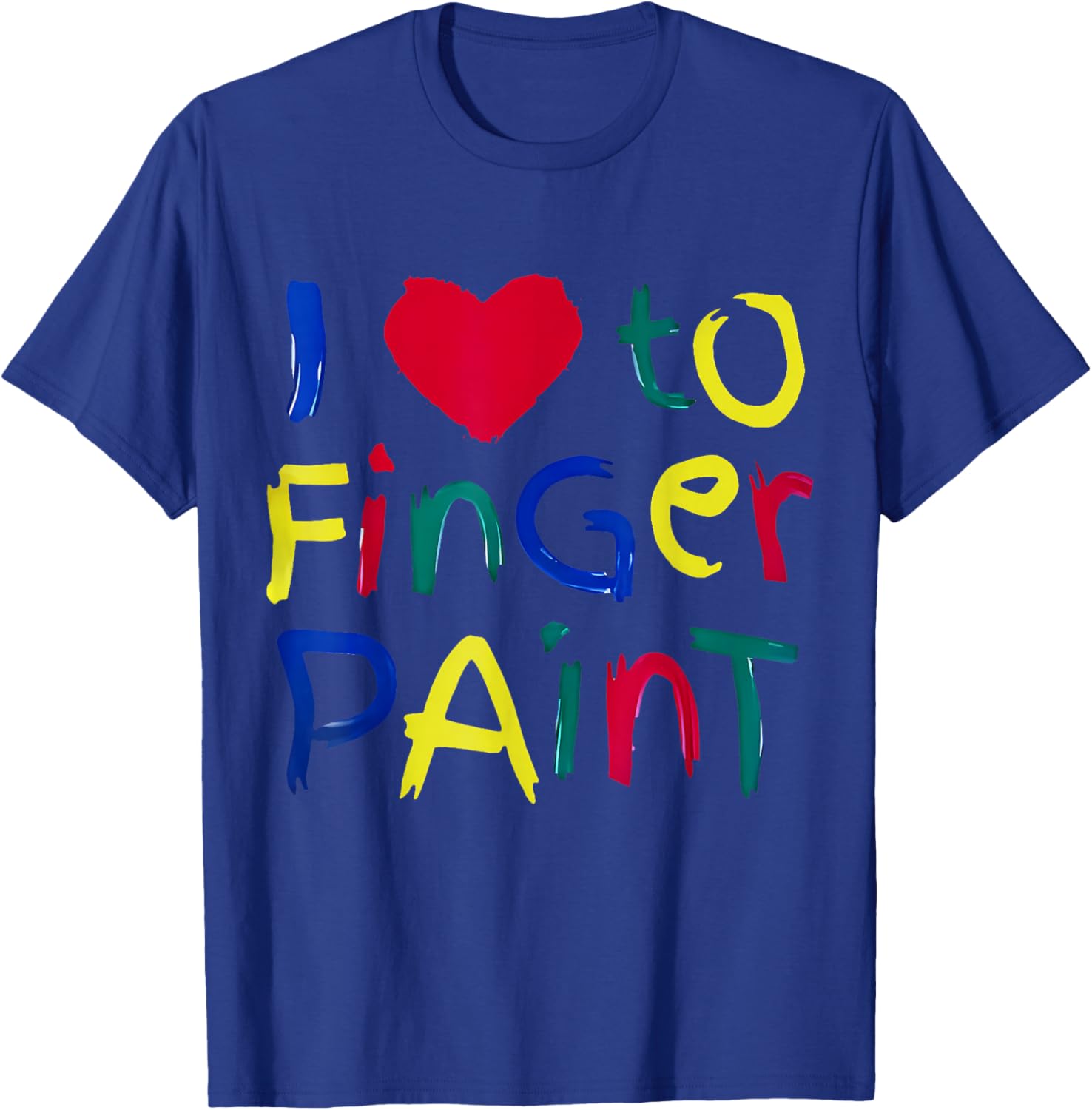 Cute Couple Finger Painting T-Shirt for Artsy Couples and Creative Fun - 18