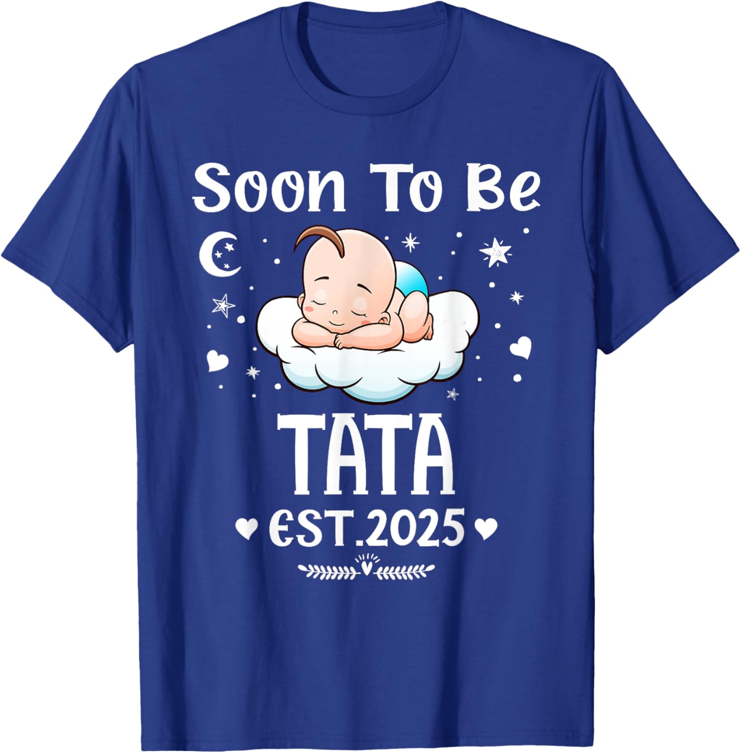 Cute Hearts Father's Day T-Shirt for 2025 by Soon To Be Tata - 26