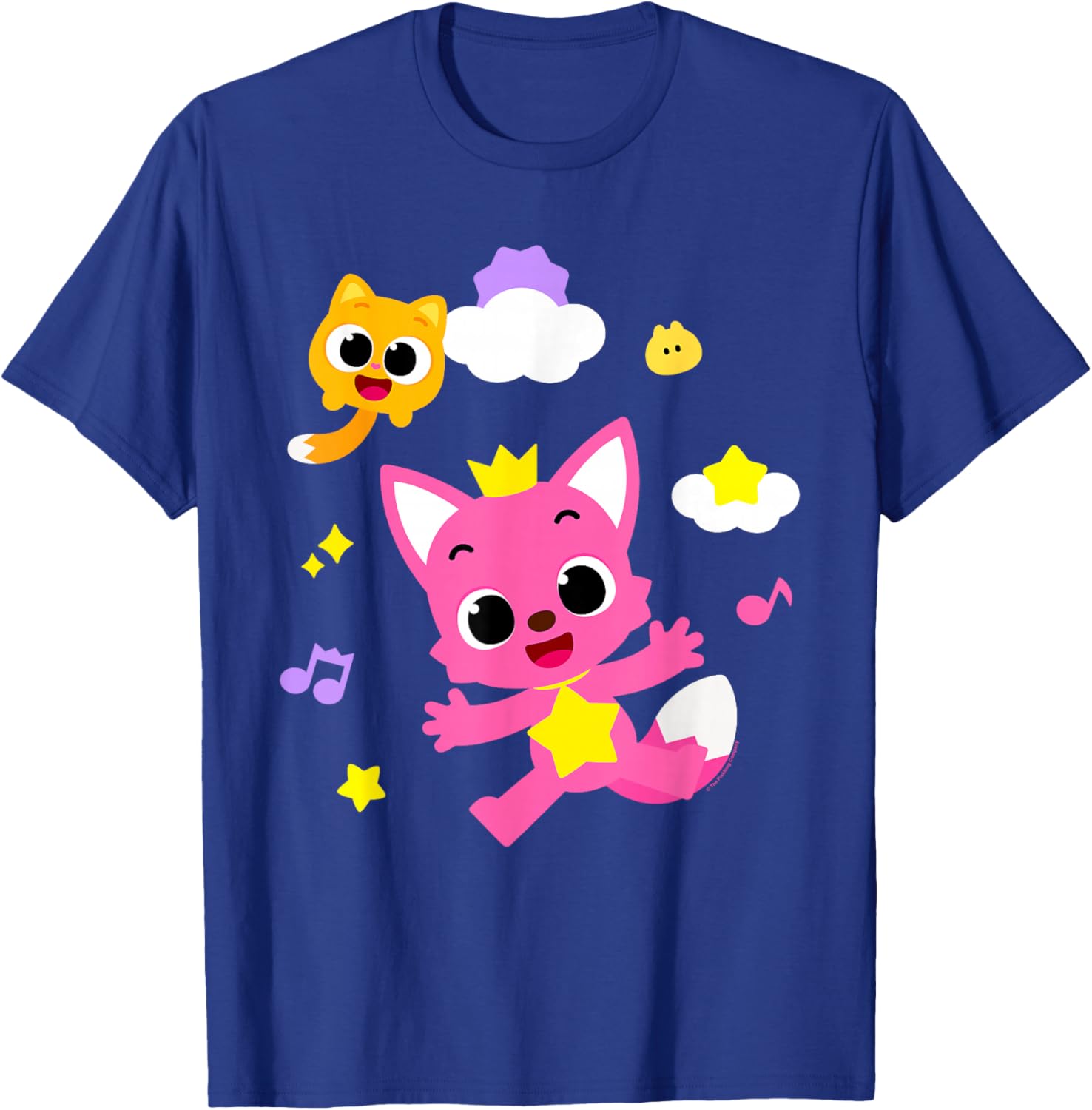 Cute Pinkfong and Ninimo Clouds T-Shirt for Kids - Fun and Stylish Wear - 5