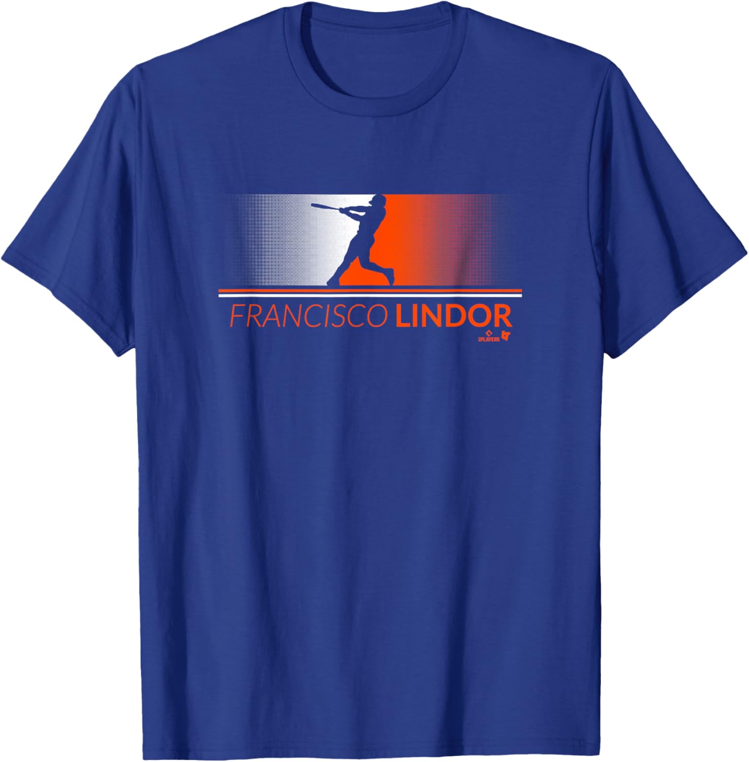 Francisco Lindor Silo Stripe New York Baseball T-Shirt for Fans - 1