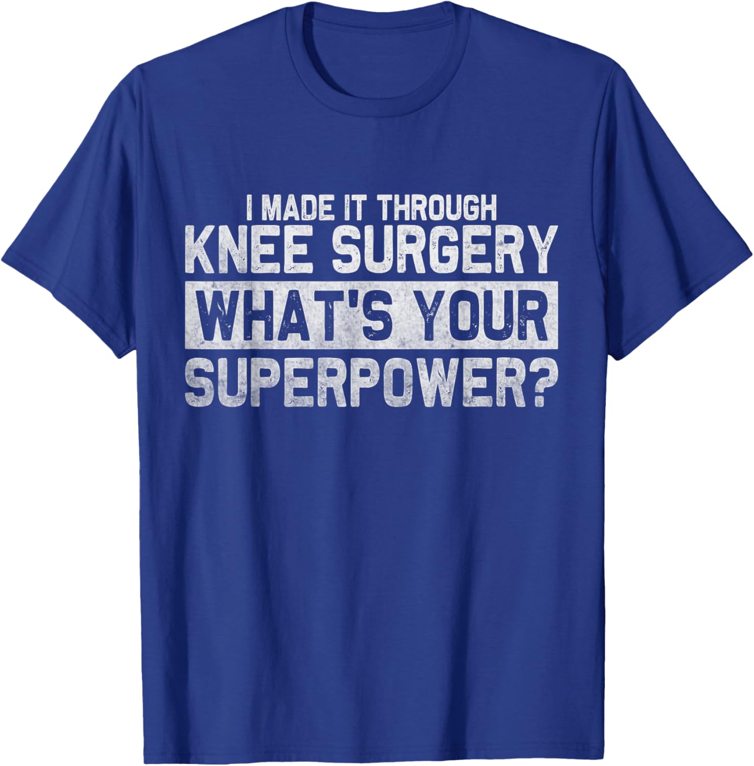 Funny Knee Replacement Recovery T-Shirt for Broken Knee Surgery Recovery - 14