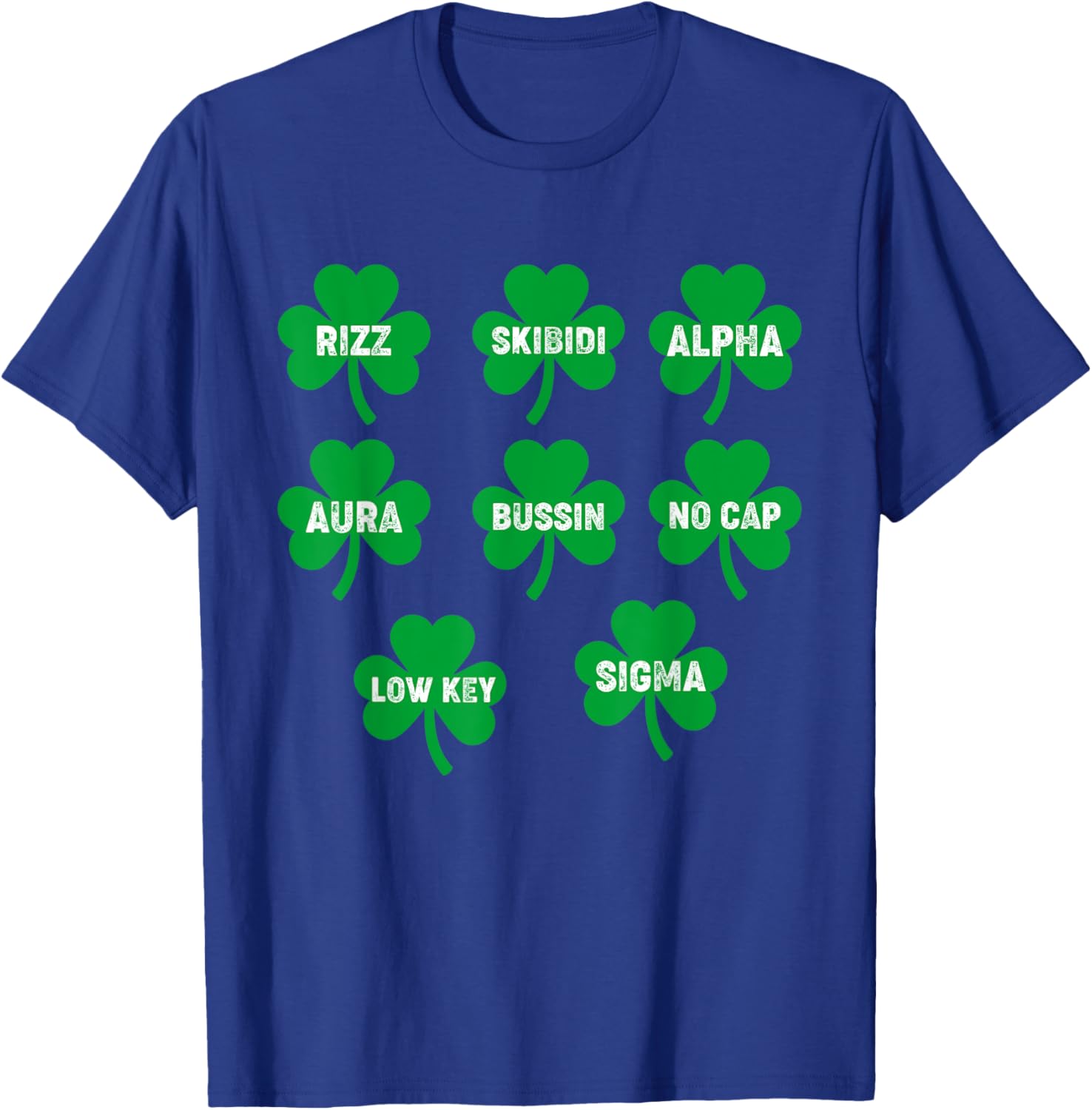 Funny Skibidi St. Patrick's Day Clover T-Shirt for Festive Celebration - 7