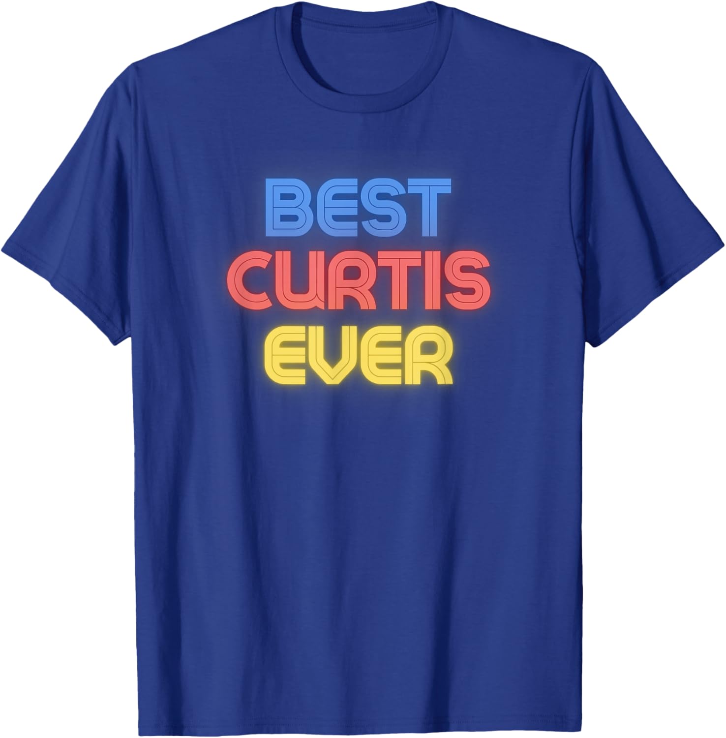 Funny Curtis Name T-Shirt - Best Curtis Ever Graphic Tee for Men and Women - 2