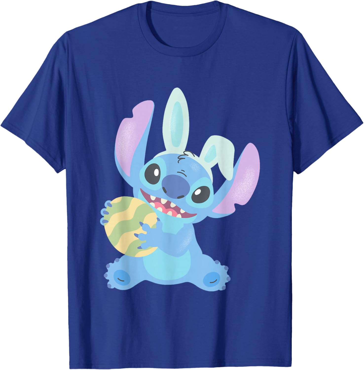 Cute Lilo & Stitch Easter T-Shirt with Adorable Stitch in Bunny Ears - 11