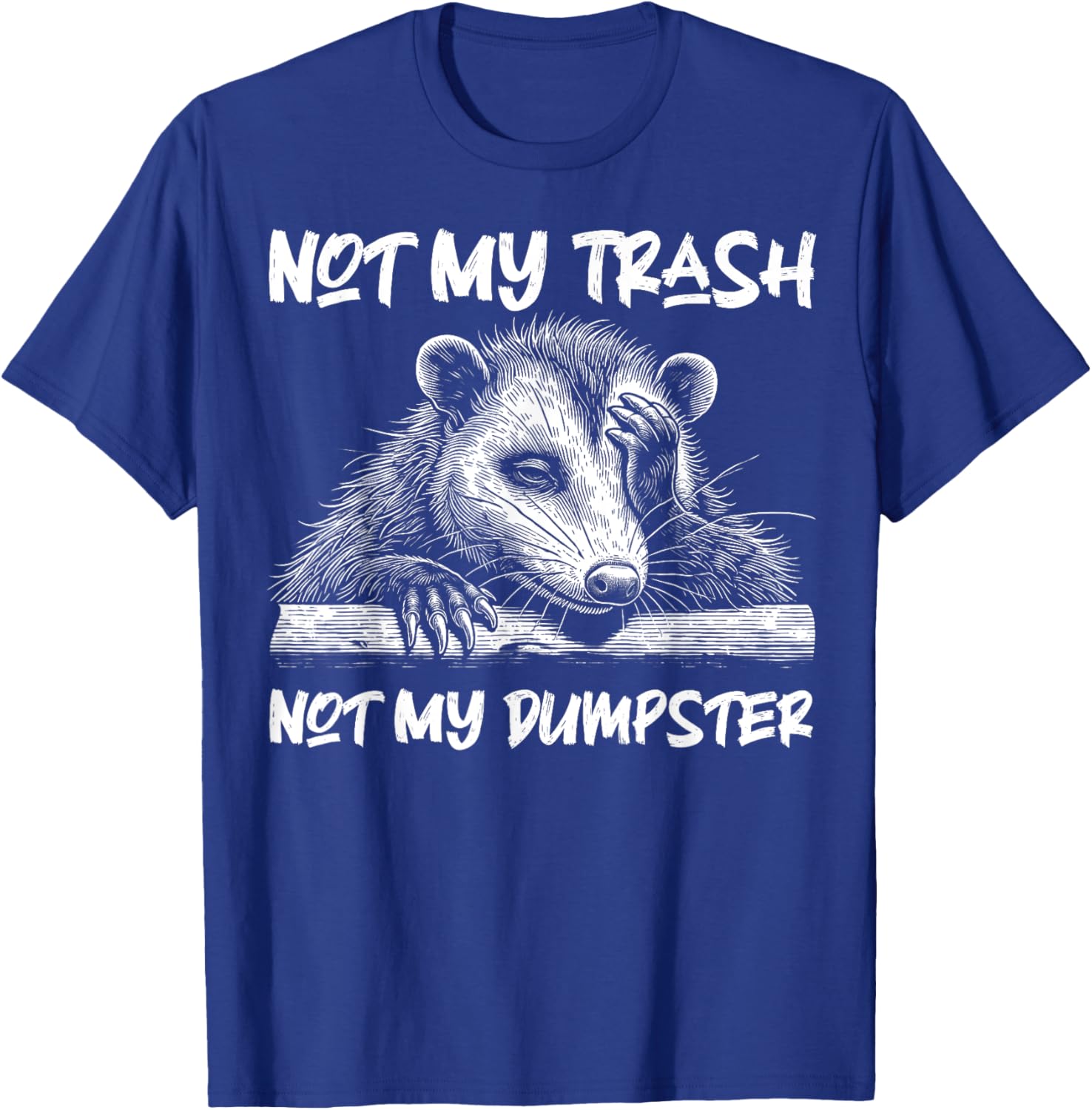 Funny Cute Baby Opossum T-Shirt for Animal Lovers and Opossum Fans - 8