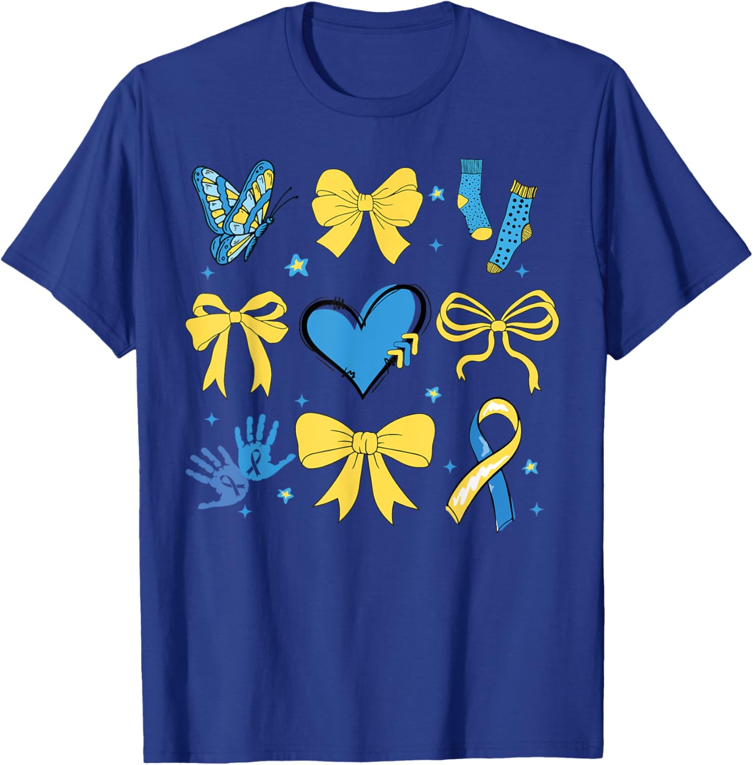 Coquette Bow T-Shirt for Girls - Trisomy 21 Down Syndrome Awareness - 8