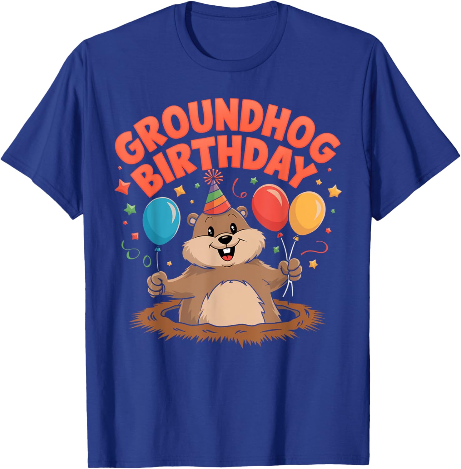 Cute Groundhog Day Birthday T-Shirt for February 2 Celebrations - 18