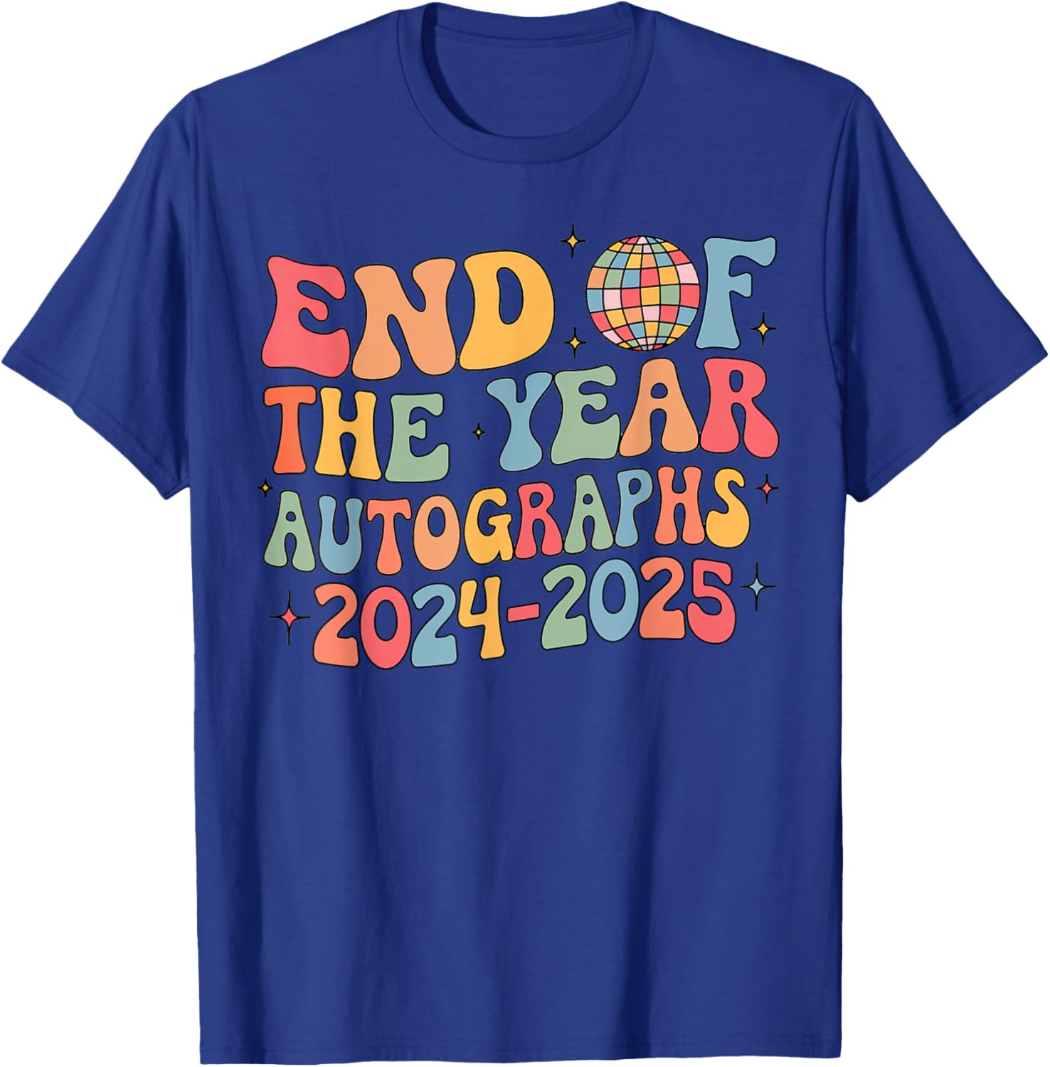 End of Year Autographs T-Shirt for Last Day of School 2024/2025 - 8