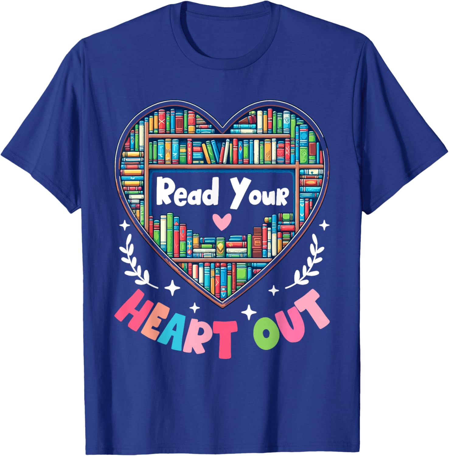 Cute Retro Reading T-Shirt for Women Perfect for Valentine's Day Gift - 14