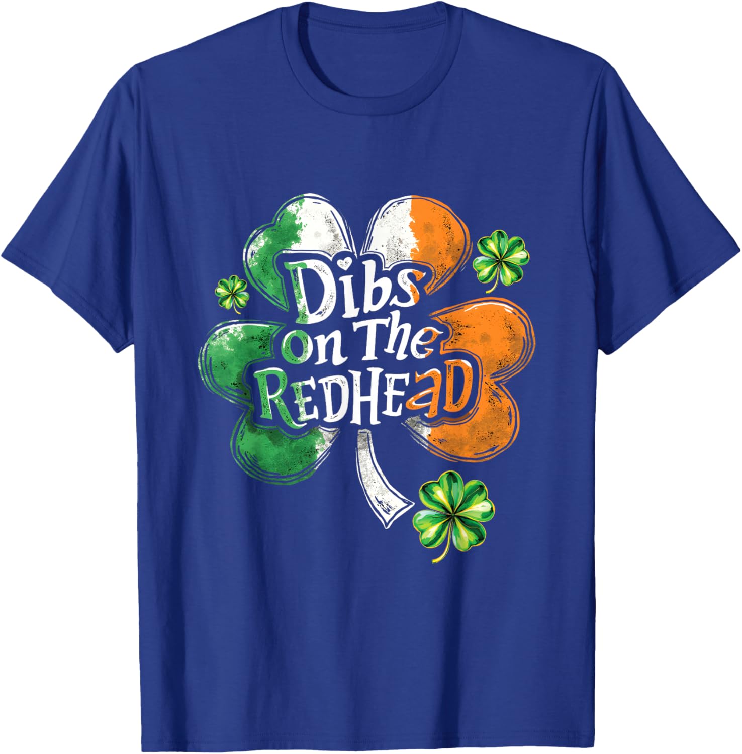 Dibs on the Redhead St Patrick's Shamrock T-Shirt for Irish Pride - 3