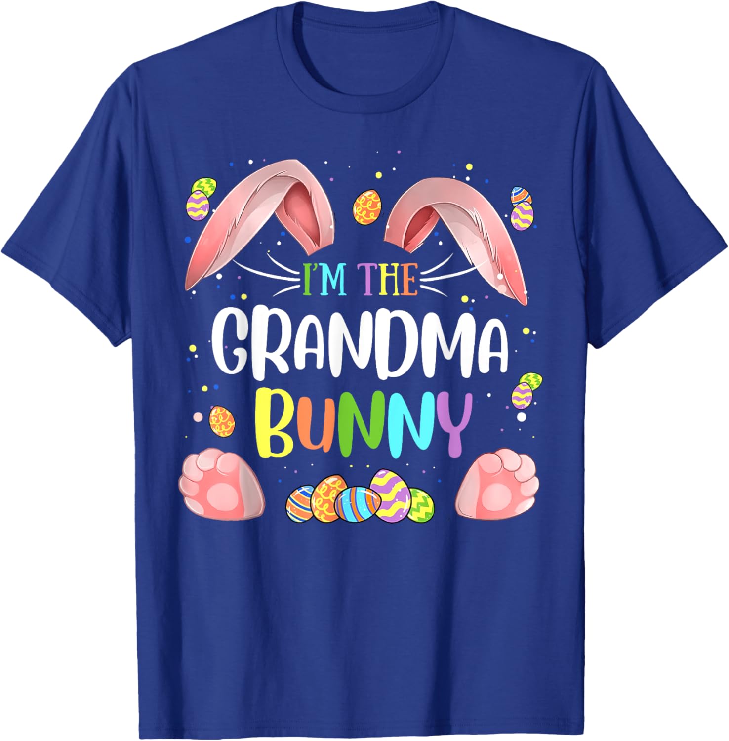 Cute Grandma Bunny Matching Family Easter T-Shirt for Holiday Fun - 10