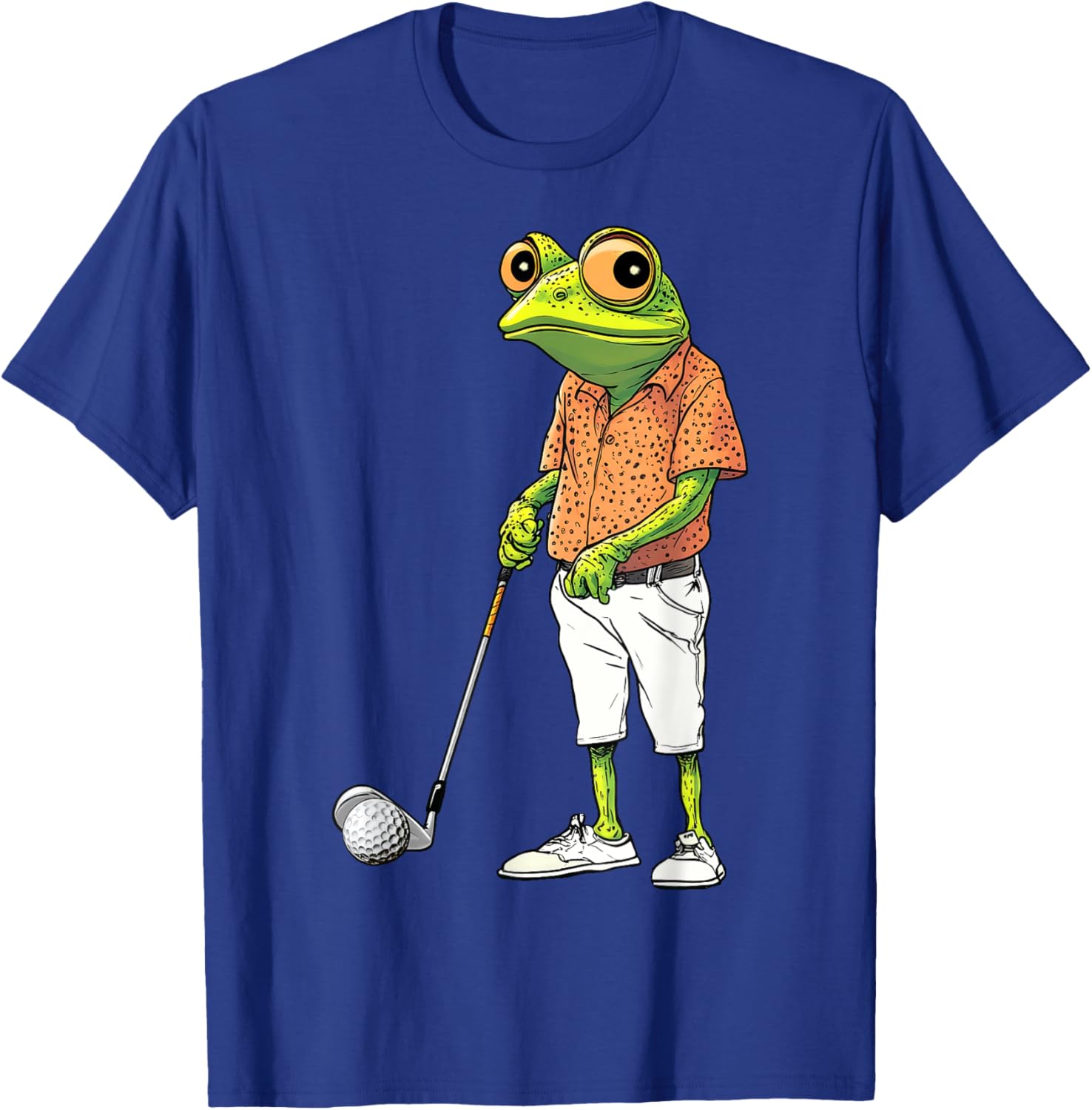 Cute Frog Golf Player T-Shirt for Golf Lovers and Animal Fans - 21