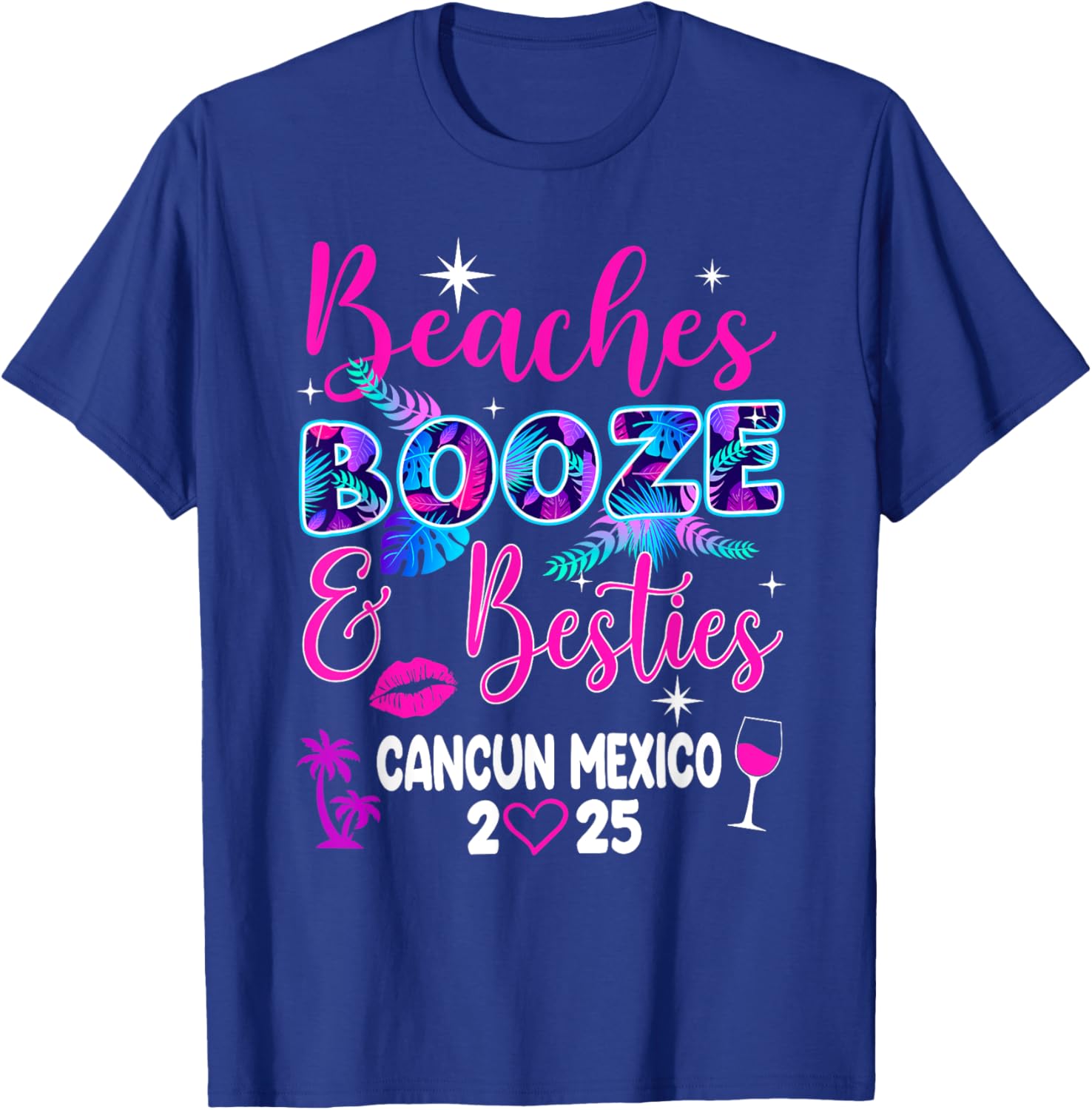 Girls Trip Weekend Cancun T-Shirt for Beaches, Booze, and Besties 2025 - 8