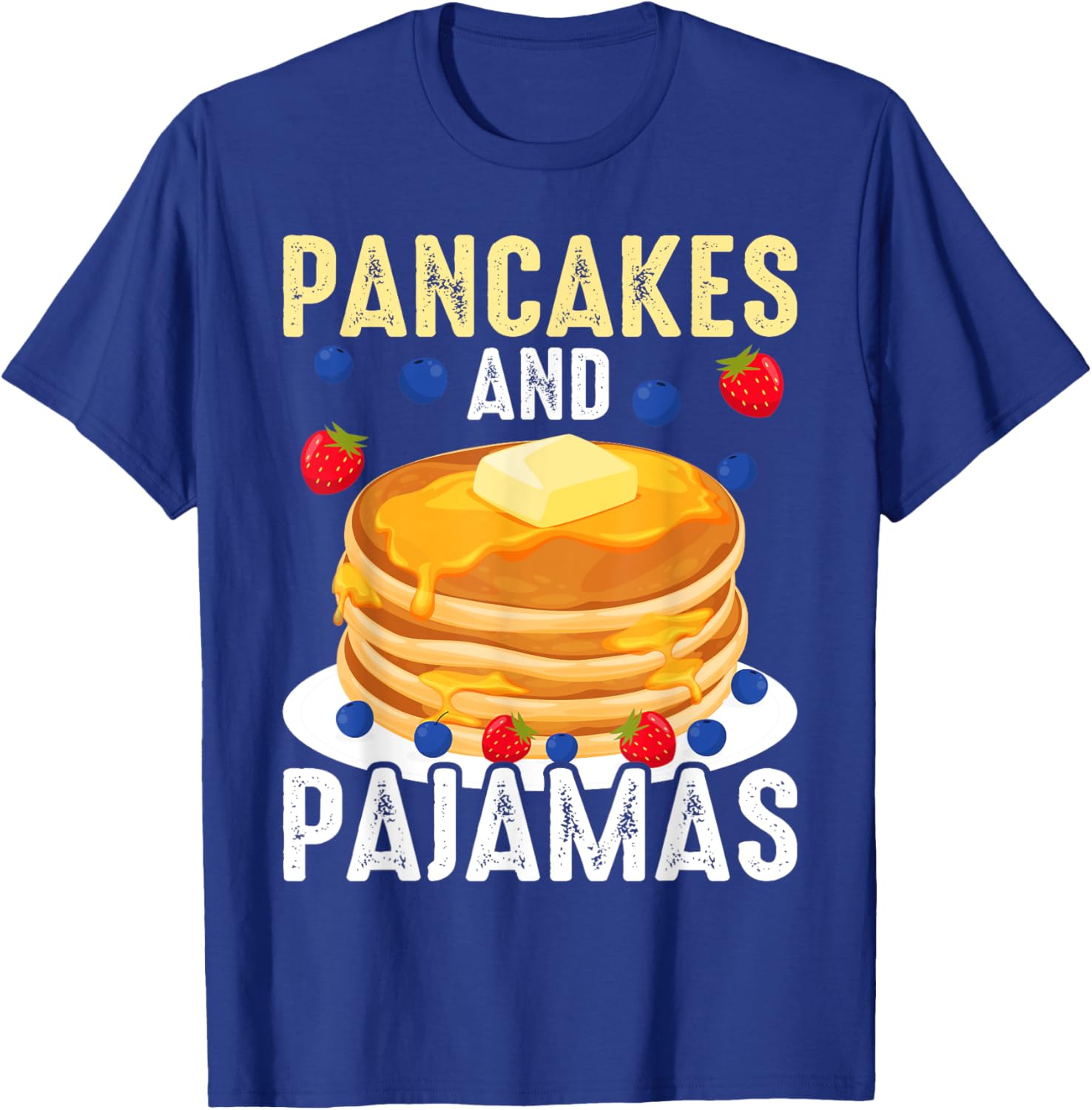Cozy Pancake Pajama T-Shirt for Fun and Relaxation at Home - 9