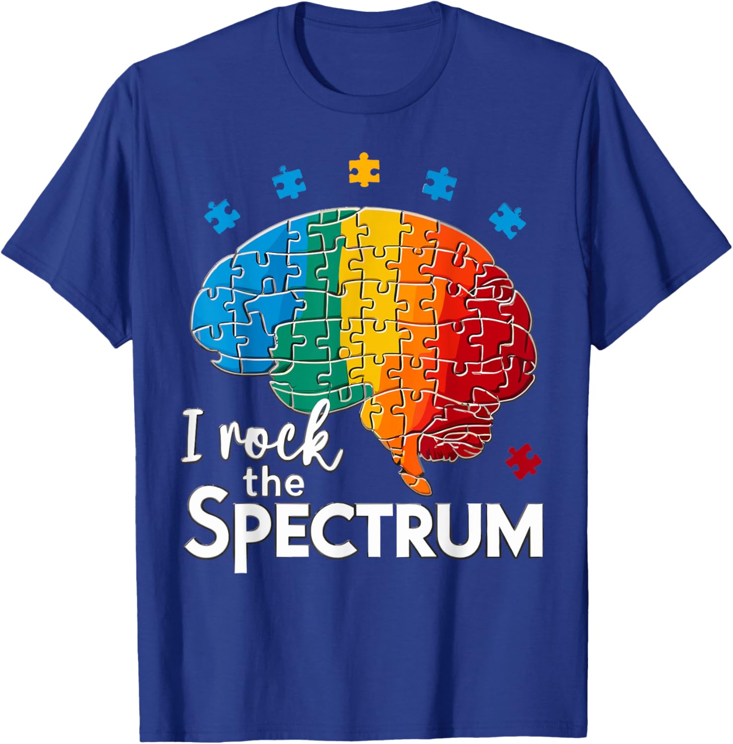 Cute Autism Awareness T-Shirt for Toddlers I Rock The Spectrum Design - 21