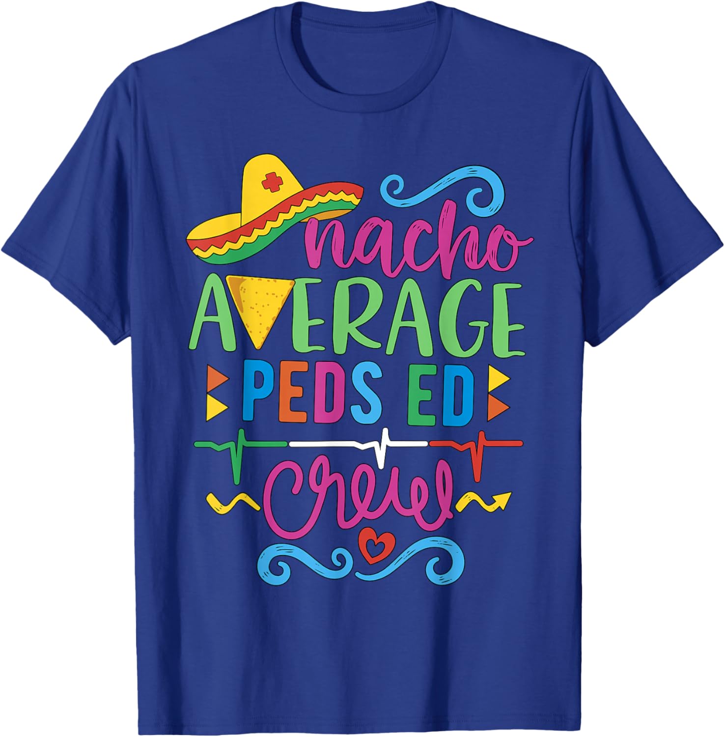 Emergency Nurse Techs Peds ED Crew T-Shirt for Pediatric Healthcare Heroes - 8