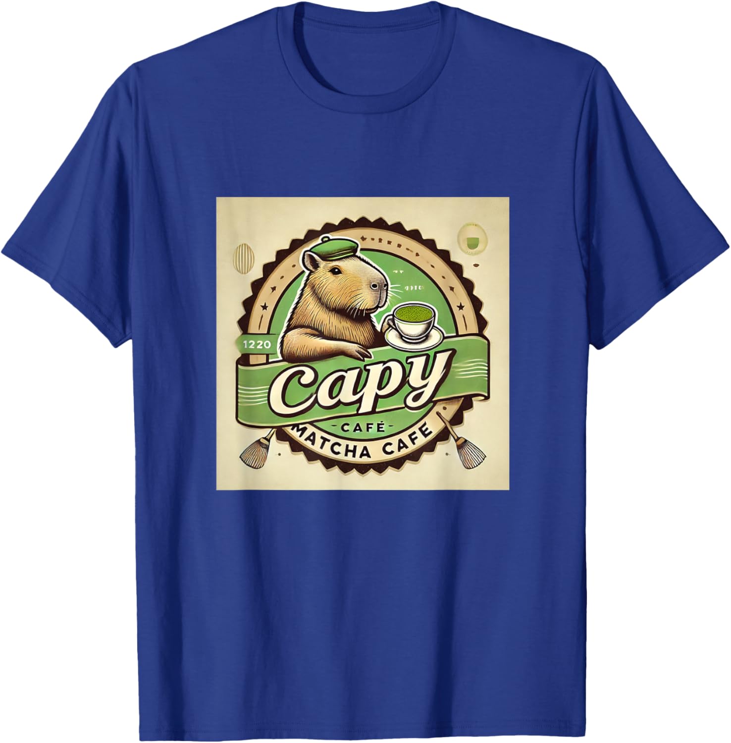 Capybara Cafe Coffee and Tea Lover T-Shirt for Animal Enthusiasts - 18