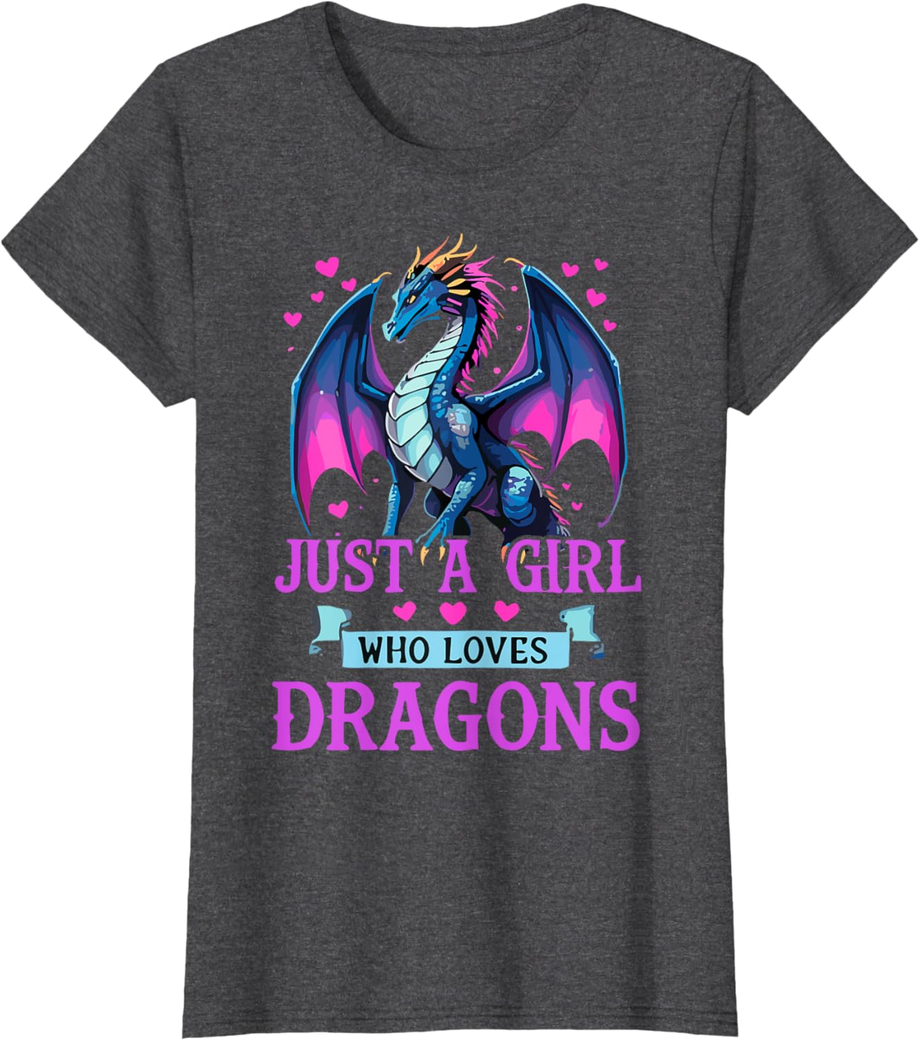 Cute Dragon T-Shirt for Girls Who Love Dragons | Fun and Stylish Apparel - 15