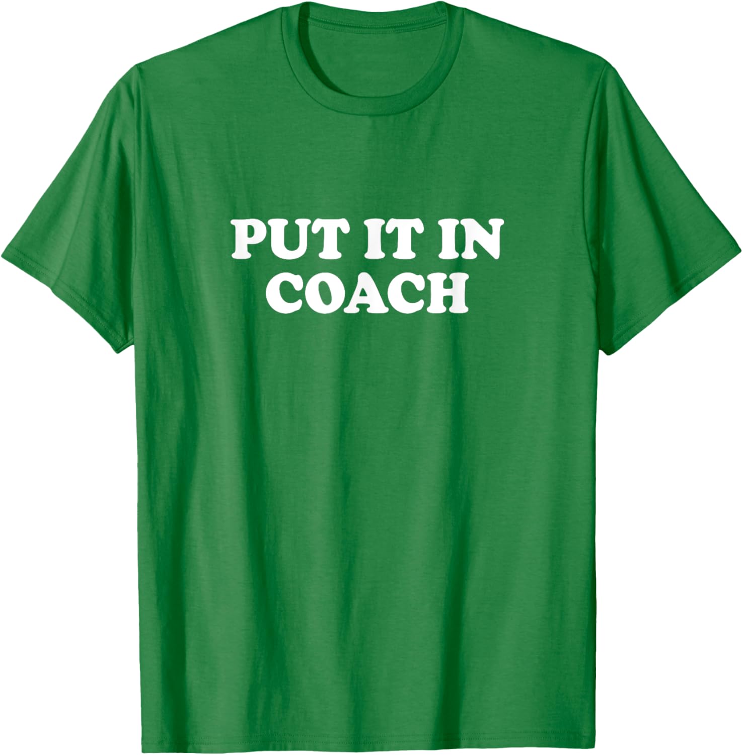 Funny Put It In Coach Shirt for Men and Women - Sarcastic Tee - 1