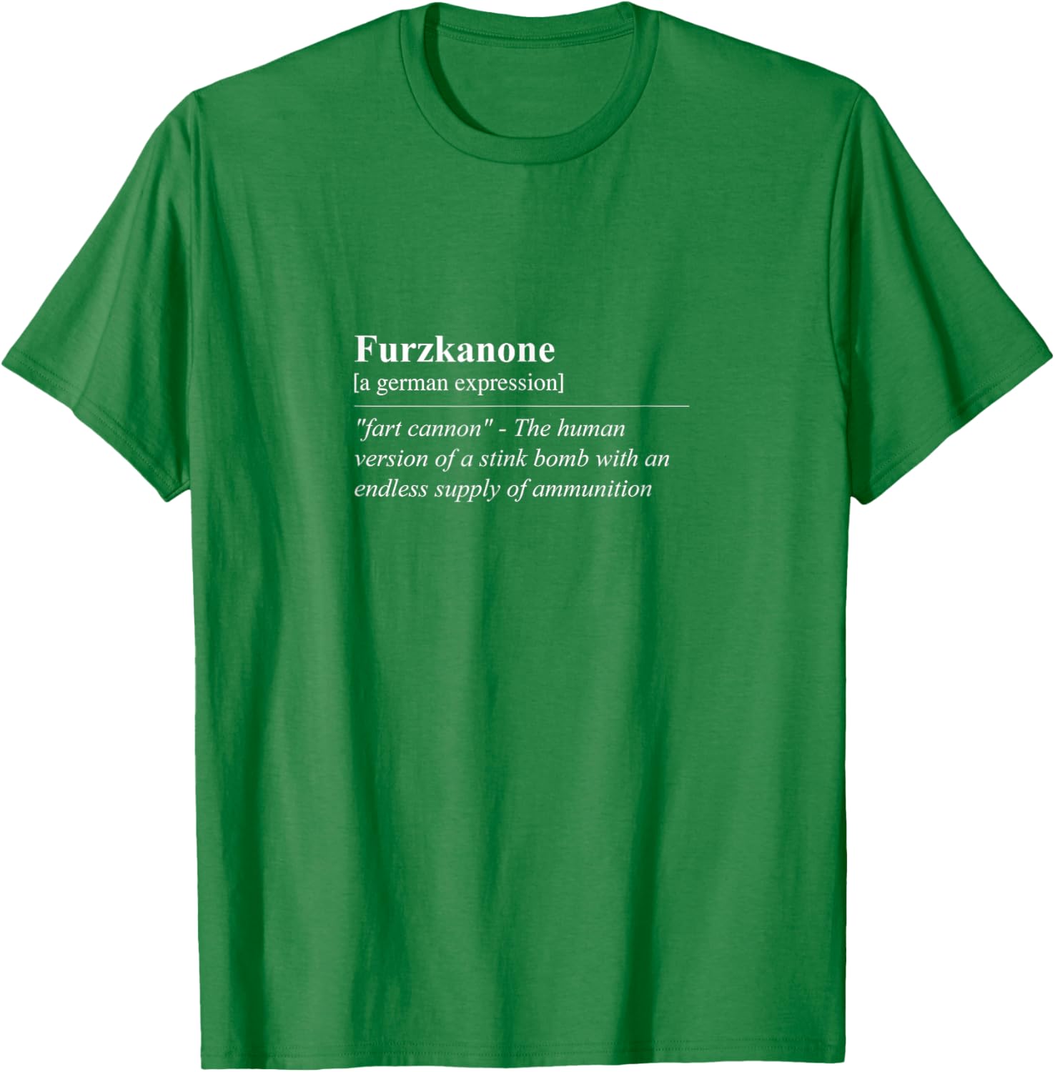 Funny Furzkanone T-Shirt - Quirky German Phrase Tee for Laughs - 3