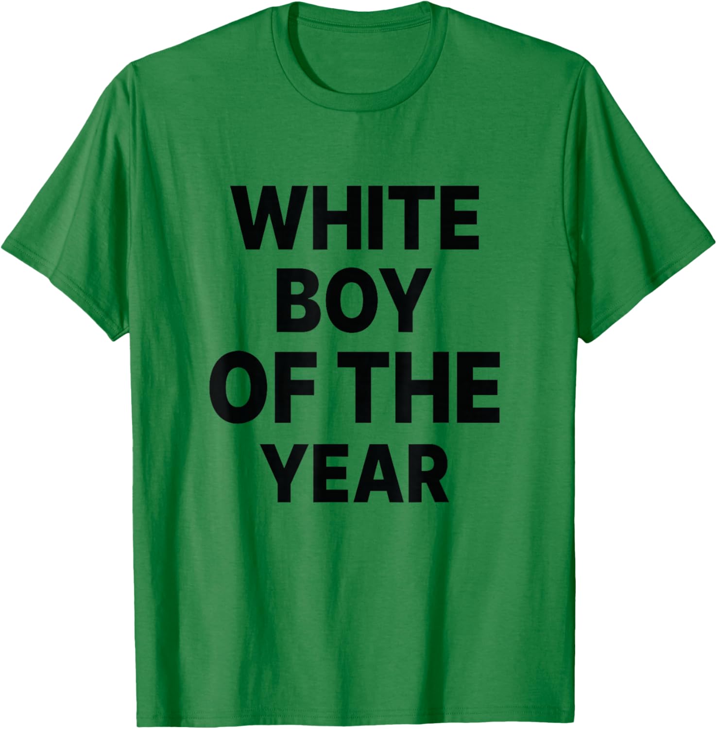 Funny White Boy Of The Year T-Shirt for Casual Style and Fun Wear - 11