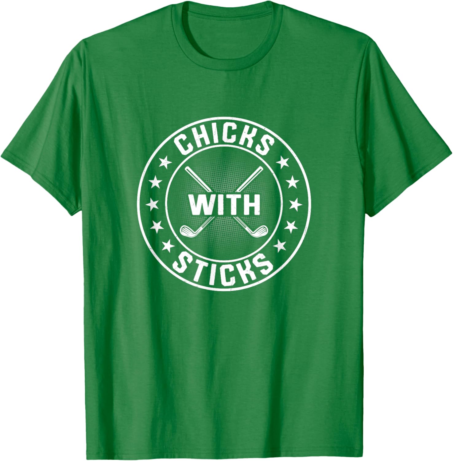Chicks With Sticks Golf T-Shirt for Women β Fun Golfer Apparel - 15