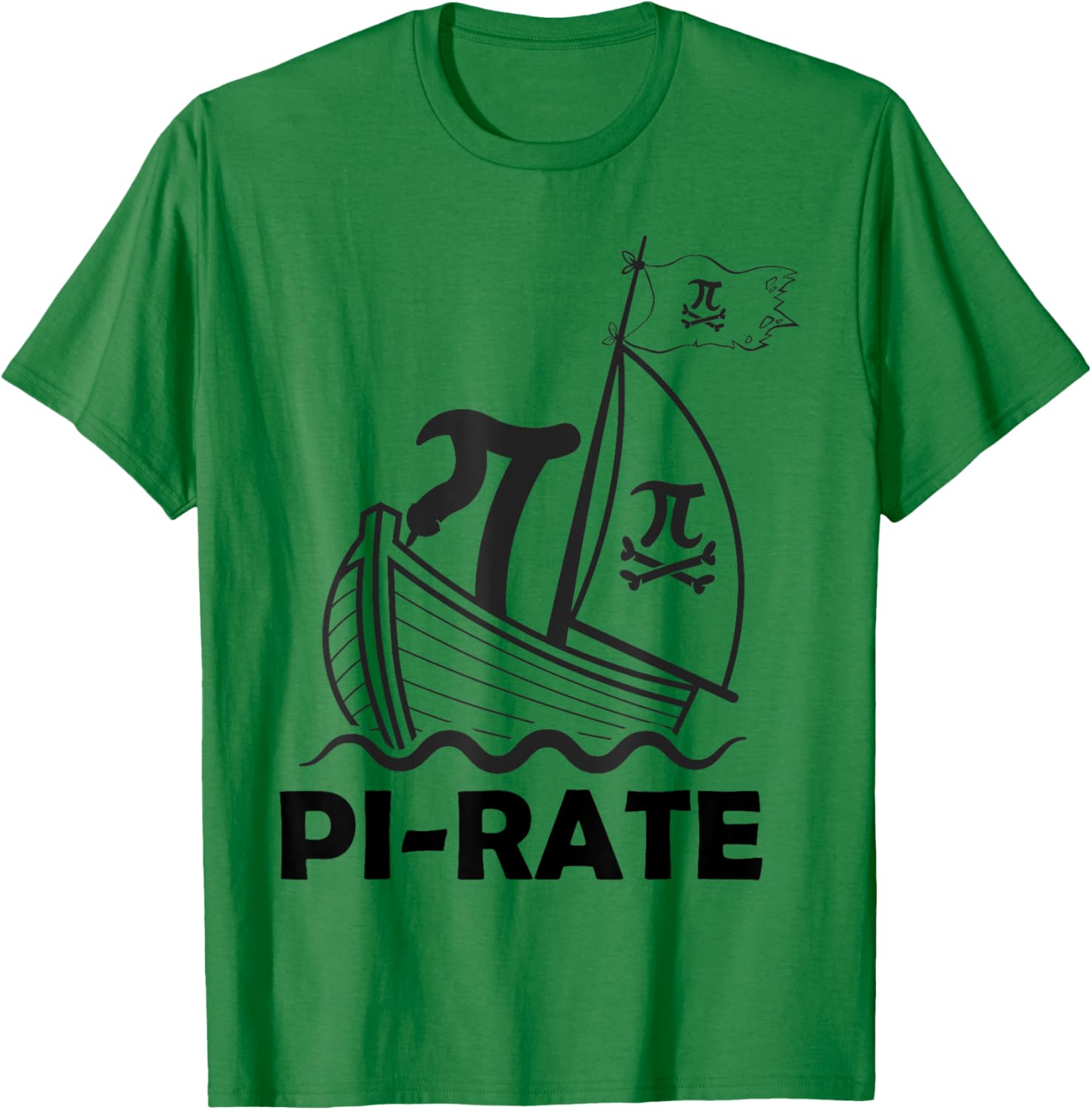 Funny Pirate Math Teacher Pi Day T-Shirt for Math Lovers and Teachers - 16