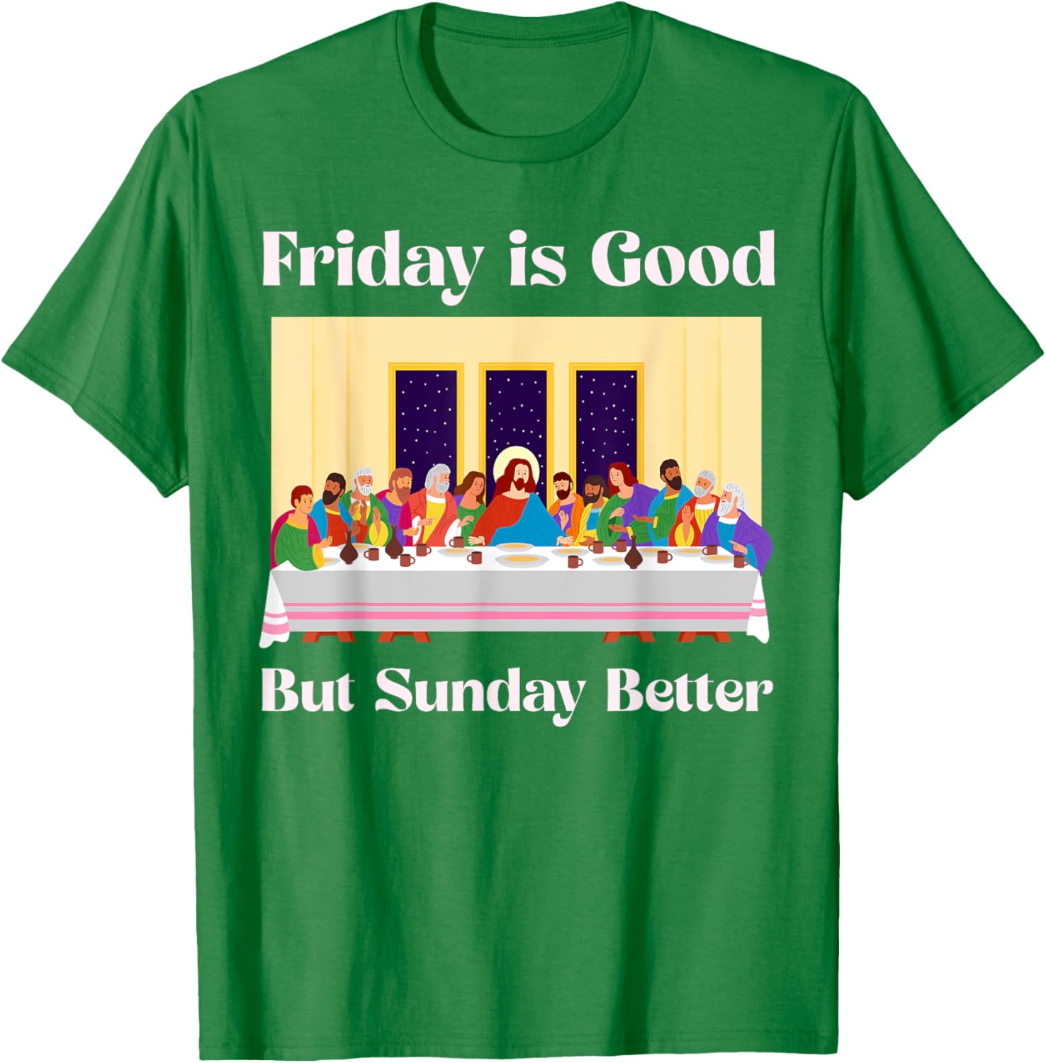 Friday is Good But Sunday is Better Easter T-Shirt for Christians - 12
