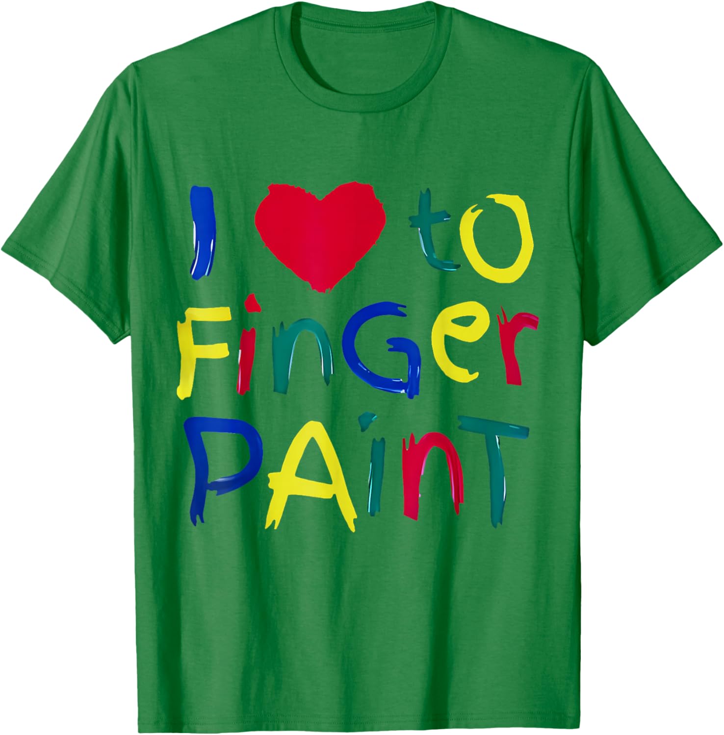 Cute Couple Finger Painting T-Shirt for Artsy Couples and Creative Fun - 23