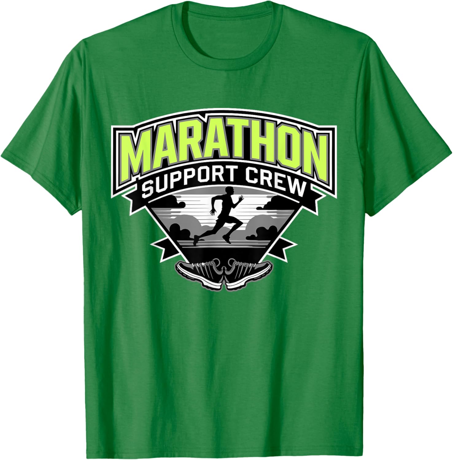 Funny Marathon Support Crew T-Shirt for Men and Women, Perfect Gift - 3