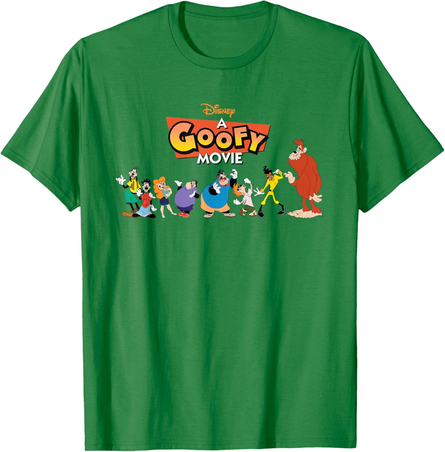 Disney A Goofy Movie 30th Anniversary Character Logo T-Shirt for Fans - 2